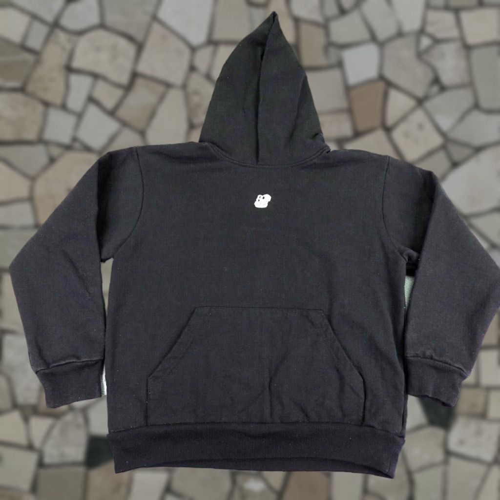 Vintage VINTAGE BAYC Hoodie Men XL Black Bored Ape Yacht Club Pullover Skull Logo Sweatshirt Pockets Hooded Heavyweight Knit Cotton Kn | Mens | Black | XL Size US XL / EU 56 / 4 - 1 Thumbnail