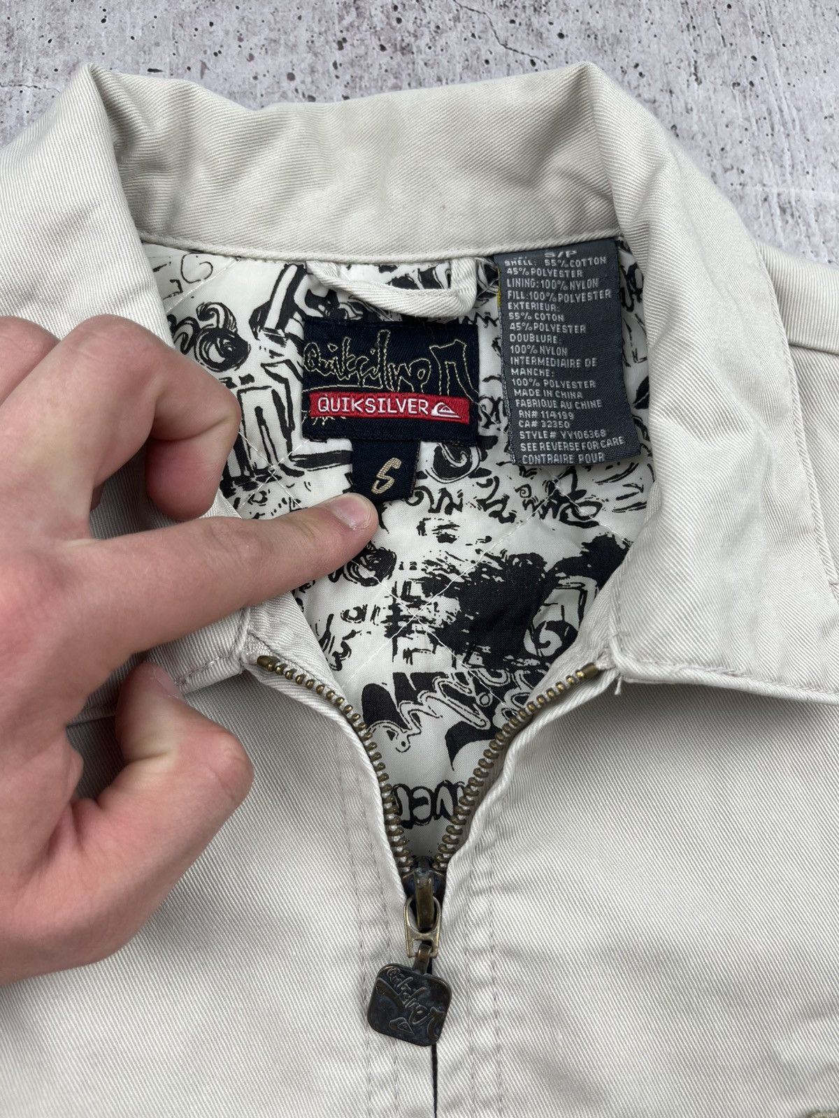 Quiksilver Vintage Quiksilver Jacket Surf Bomber Size US M / EU 48-50 / 2 - 5 Thumbnail
