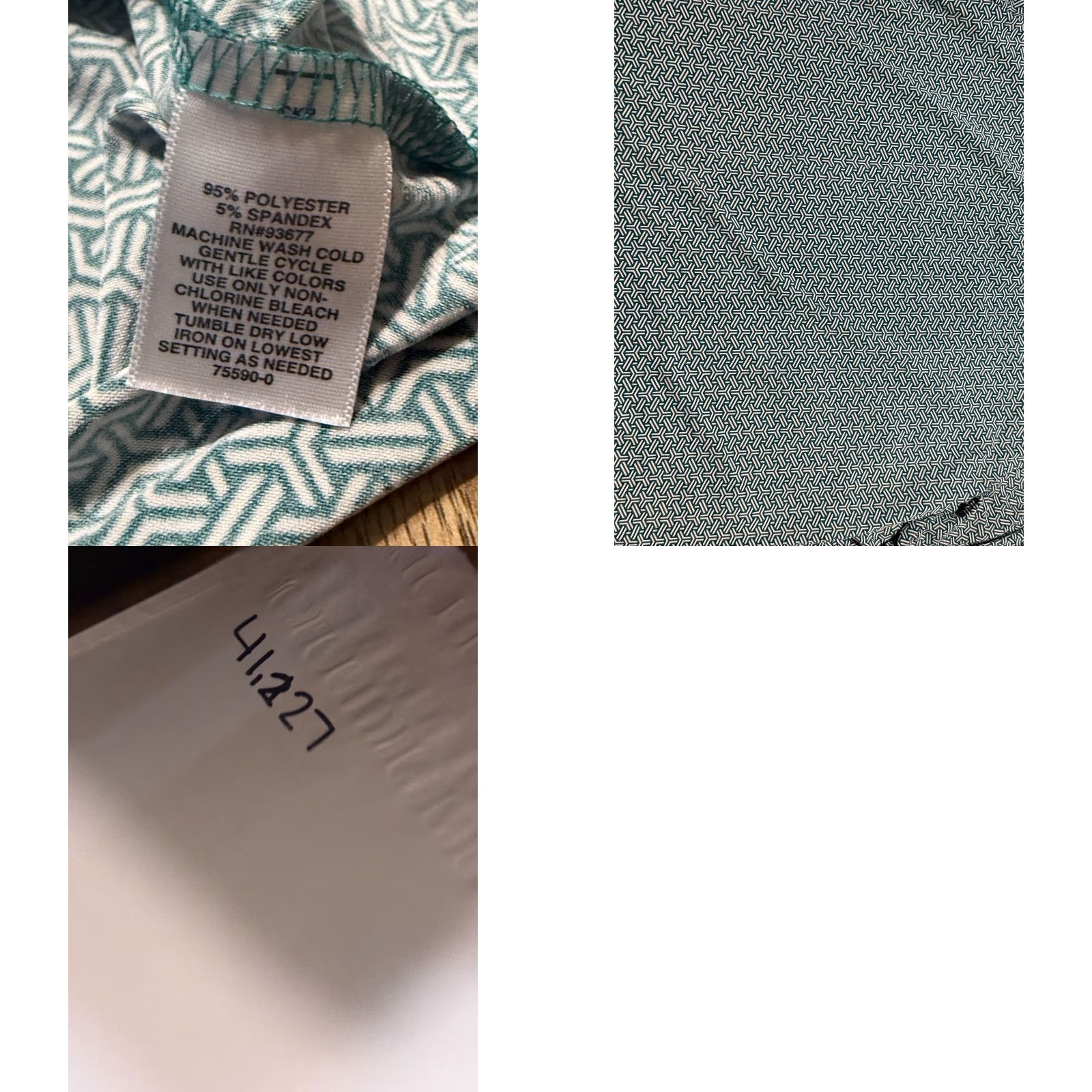 Liz Claiborne Liz Claiborne Blouse Shirt Women's M Green Long Sleeve Key Hole Size M / US 6-8 / IT 42-44 - 8 Thumbnail