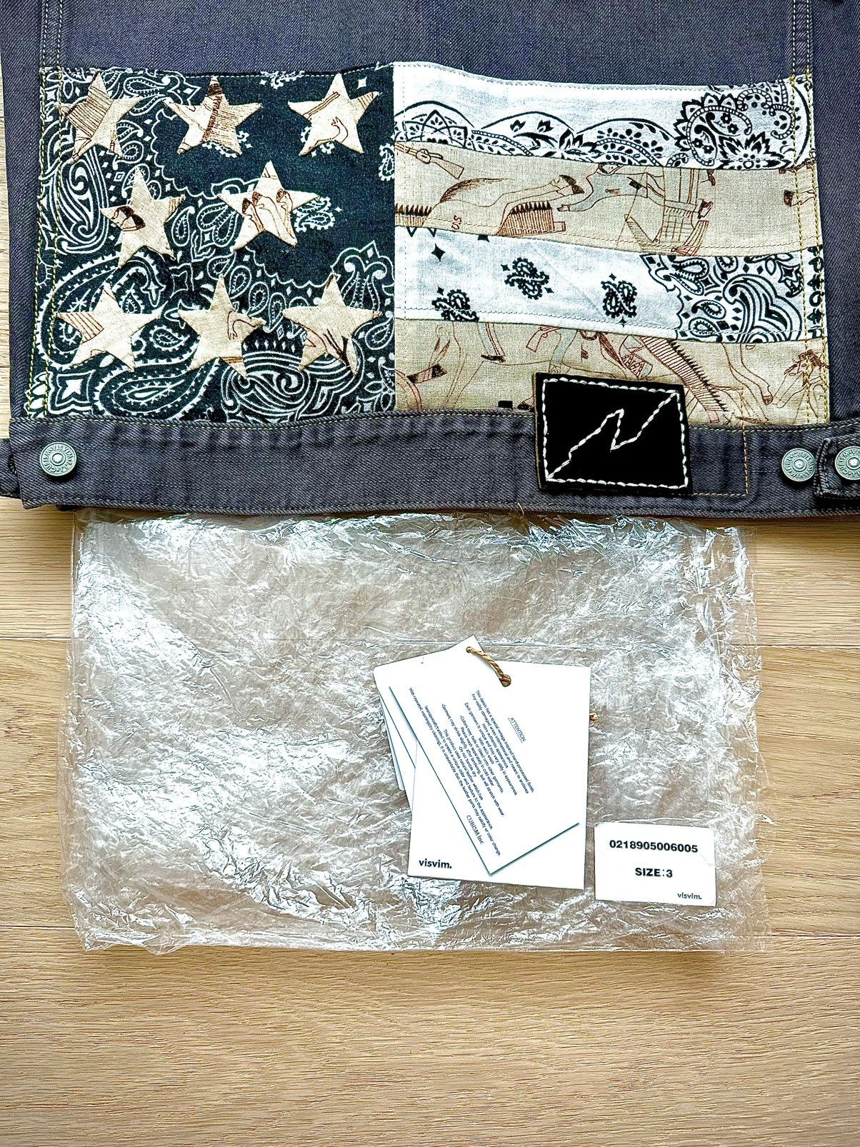 Visvim Visvim ICT 101 Jkt Bandana Flag Size US L / EU 52-54 / 3 - 6 Thumbnail