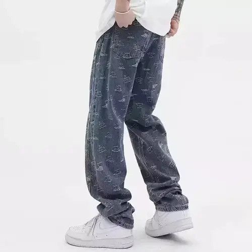 Jean 💥Distressed Denim Jeans Size US 34 / EU 50 - 2 Thumbnail