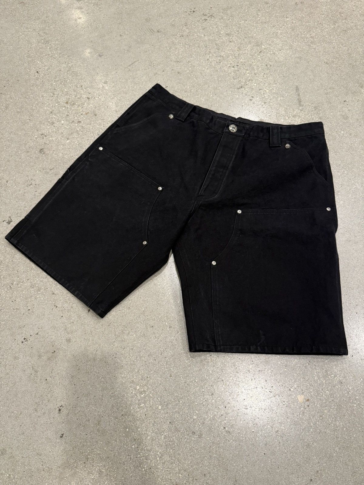 Chrome Hearts Chrome Hearts Double Knee Patch Shorts Size US 38 / EU 54 - 2 Thumbnail