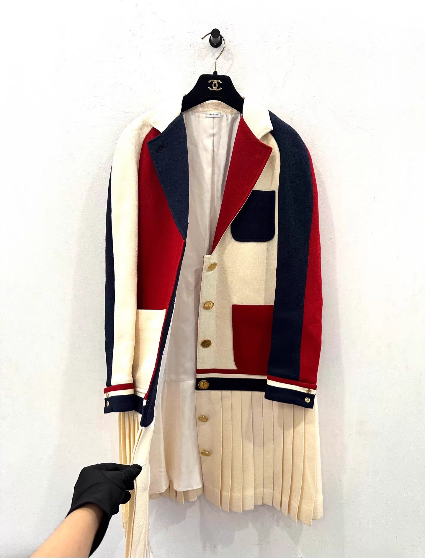 Thom Browne Thom Browne women's colorblock blazer dress 40 Size S / US 4 / IT 40 - 4 Thumbnail