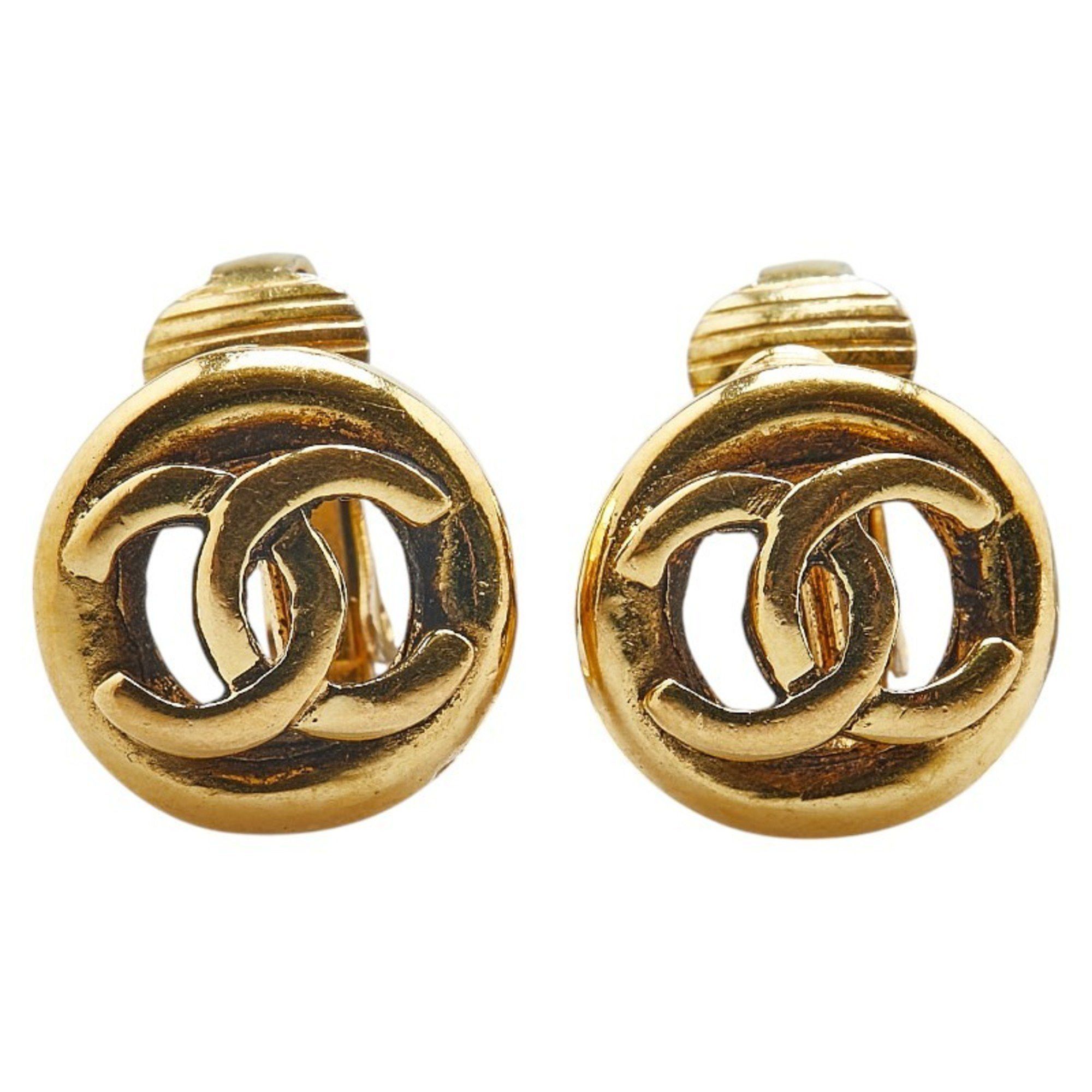 Chanel Chanel Coco Mark earring Size ONE SIZE - 1 Thumbnail