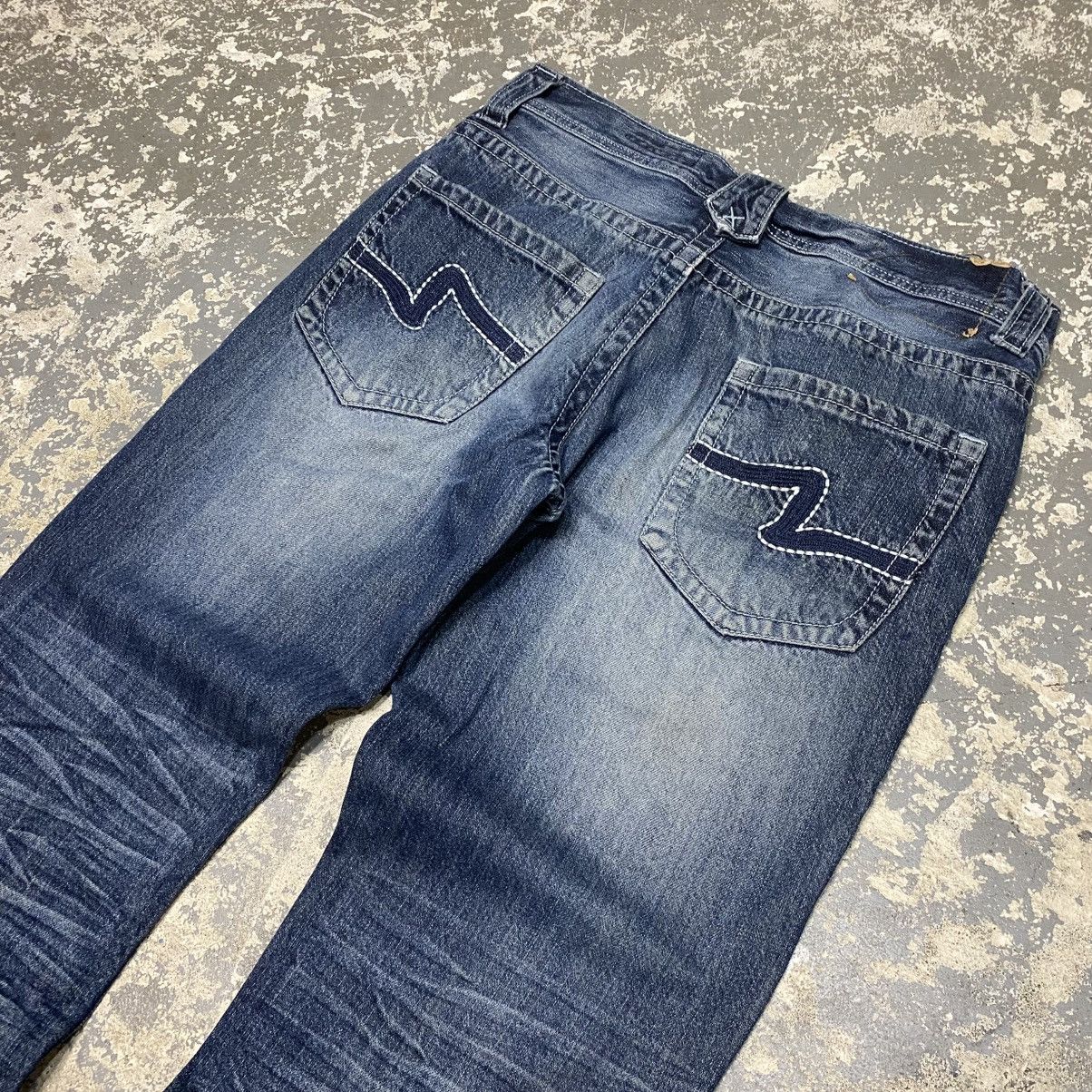 Blue Gear × Vintage Vintage Hollywood Y2K Embroidered Denim Jean Size US 34 / EU 50 - 11 Thumbnail