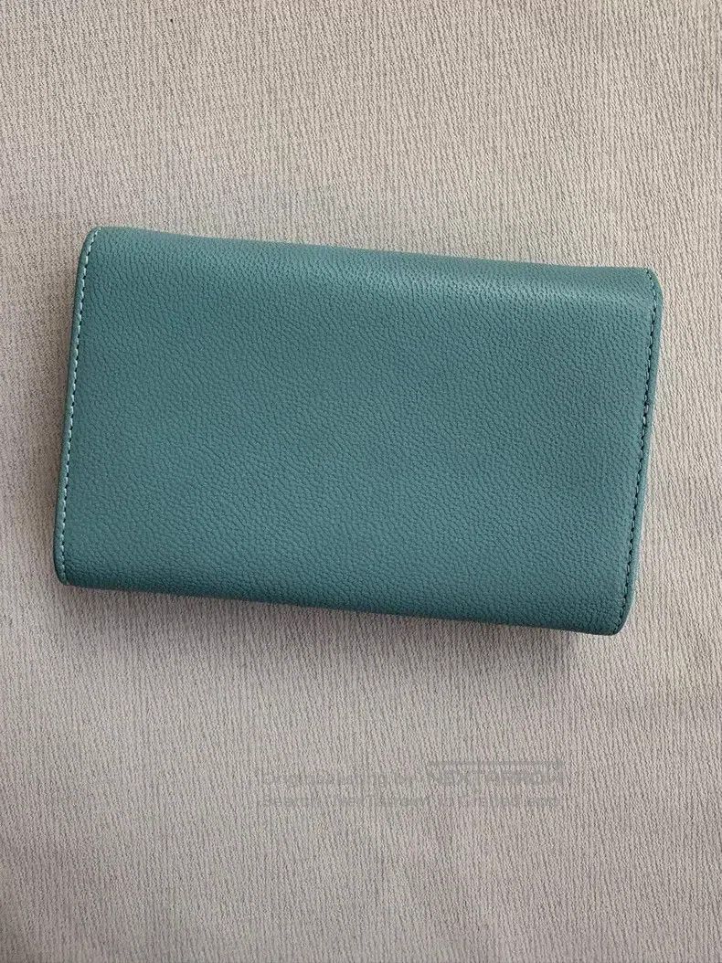 Vivienne Westwood Vivienne Westwood Vintage Blue Leather Large Saturn Trifol Size ONE SIZE - 3 Thumbnail