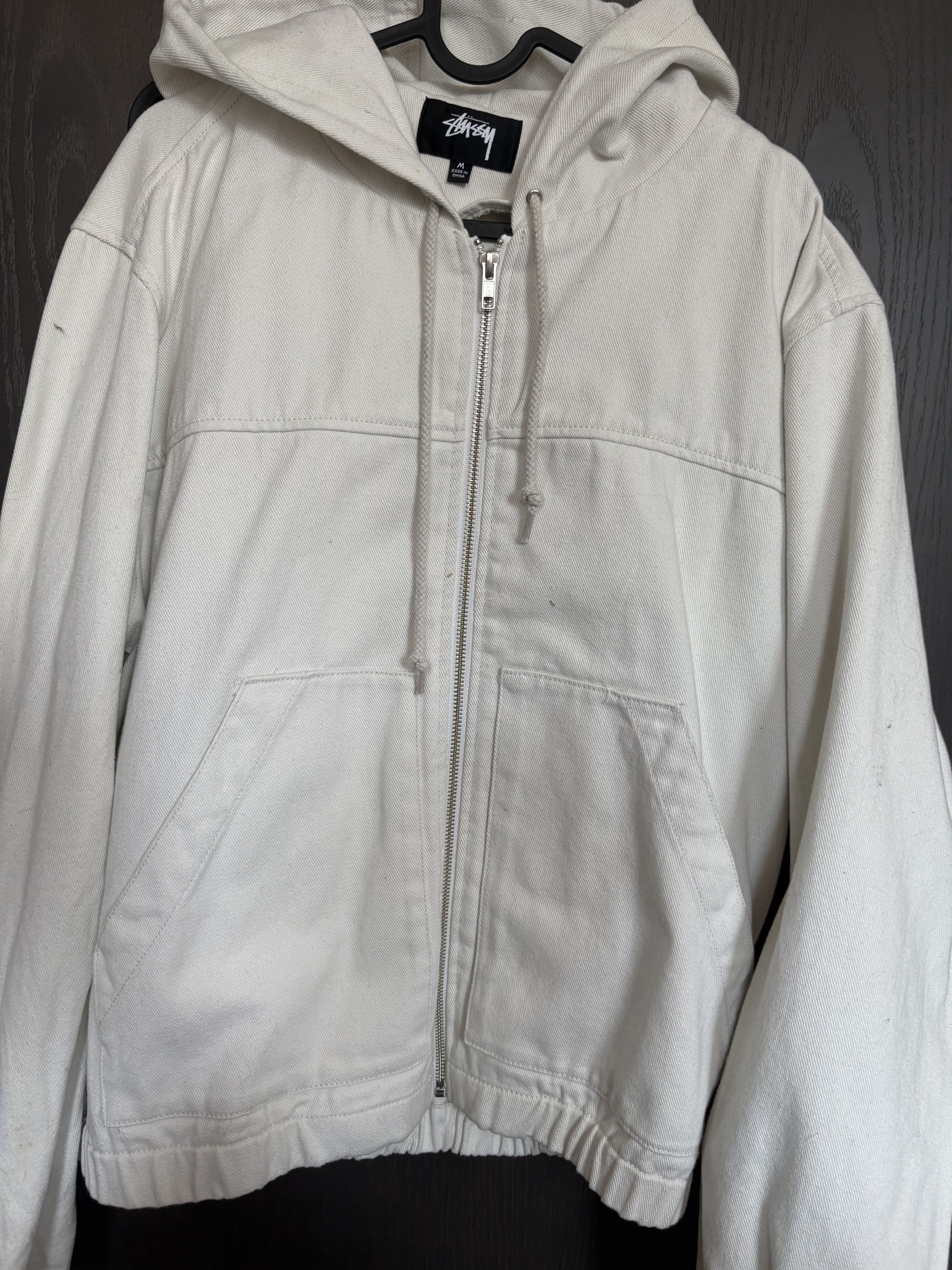 Stussy STUSSY CANVAS HOODED ZIP JACKET Size US M / EU 48-50 / 2 - 1 Thumbnail