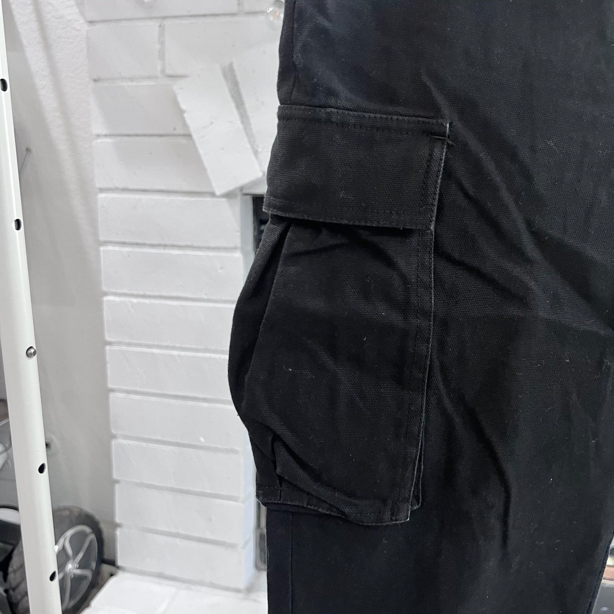 Totokaelo Archive Totokaelo Black Cropped Pants - From Tokyo, Japan Size US 31 - 3 Thumbnail
