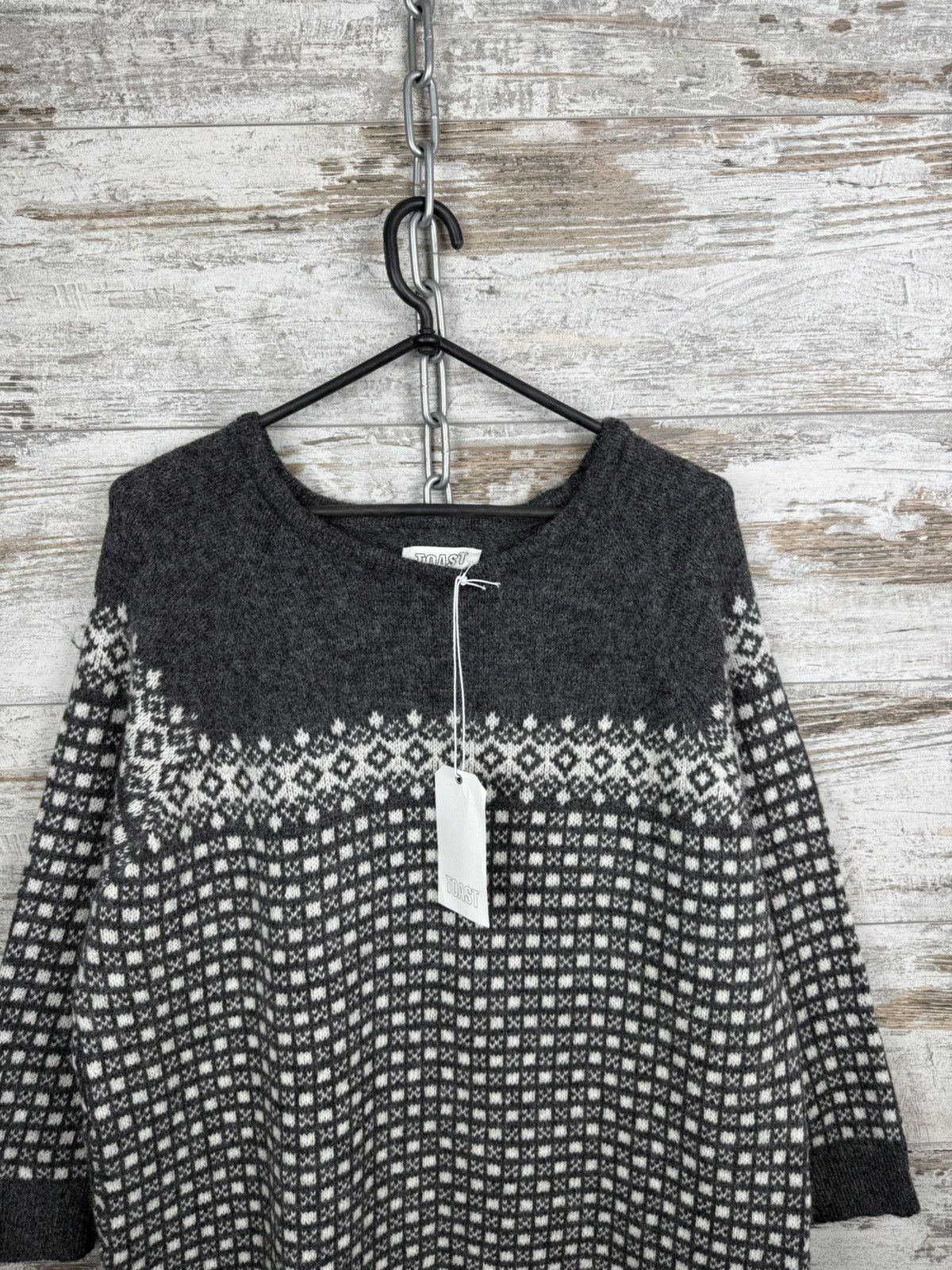 Desigual Toast New Wool Dress Sweater Knitwear Women's Size 16 Size XXL / US 16-18 / IT 52-54 - 2 Thumbnail