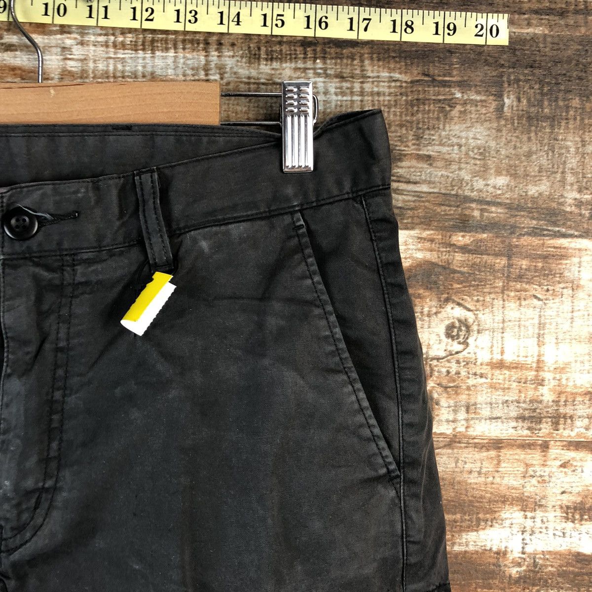 Japanese Brand Uniqlo Black Cargo utility tactical Multipocket Pants #A2561 Size US 30 / EU 46 - 8 Thumbnail