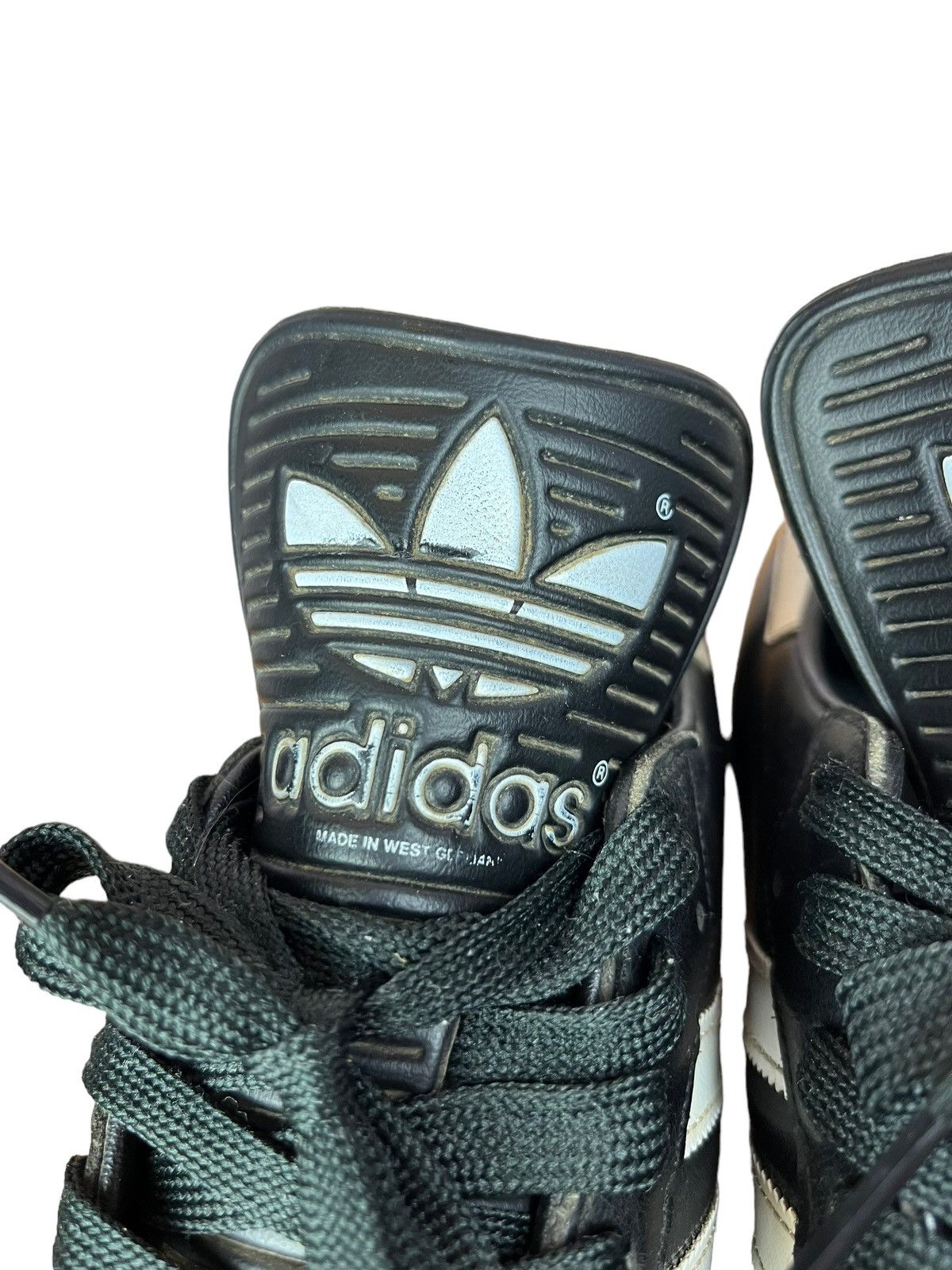 Adidas Vintage 80s Adidas Bologna Soccer Shoes Leather West Germany Size US 8.5 / EU 41-42 - 7 Thumbnail