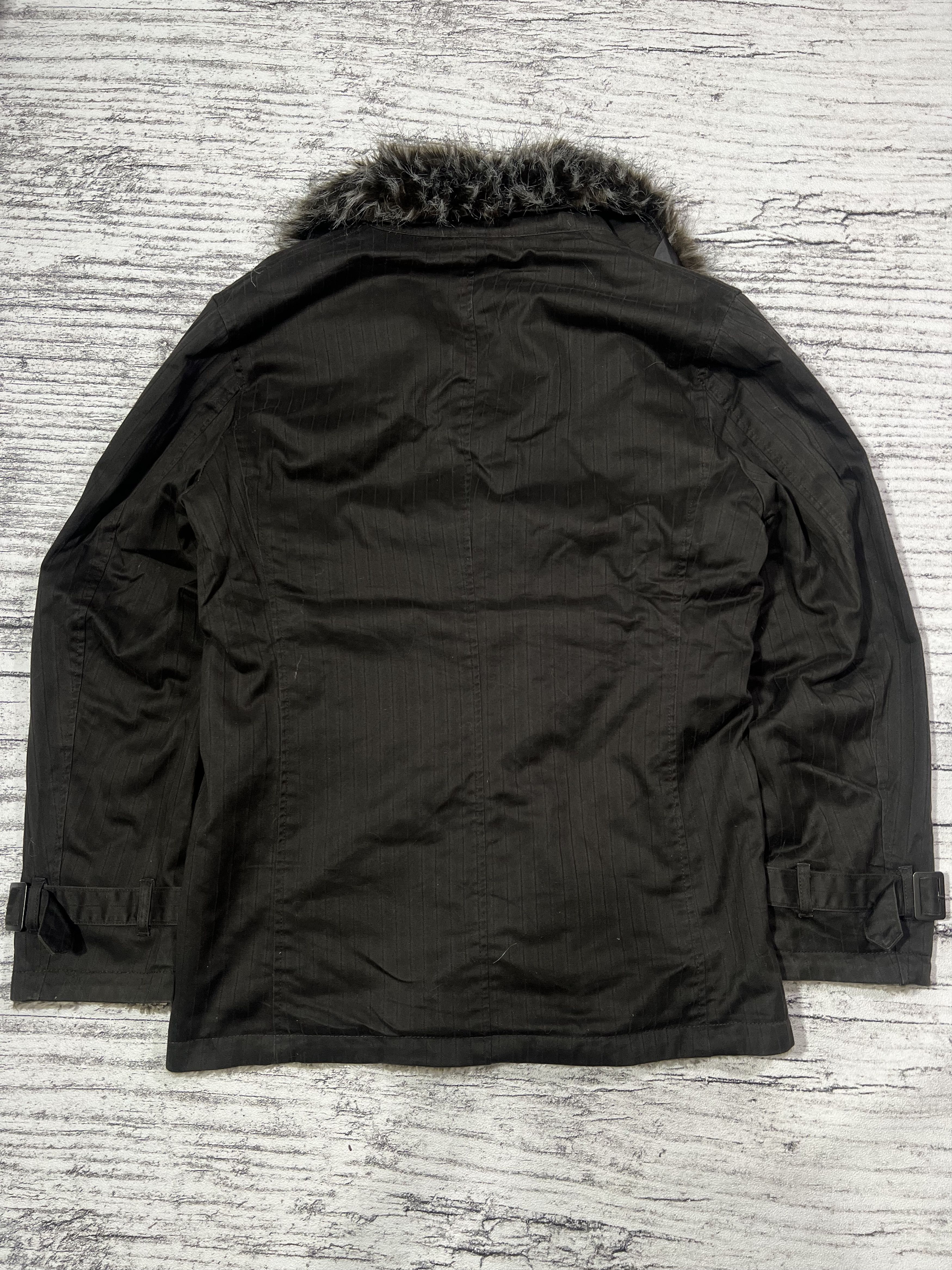 Japanese Brand 2000s Louis Chavlon Fuzzy Fur Napoleon Belt y2k Lgb Ifsix Size US L / EU 52-54 / 3 - 4 Thumbnail