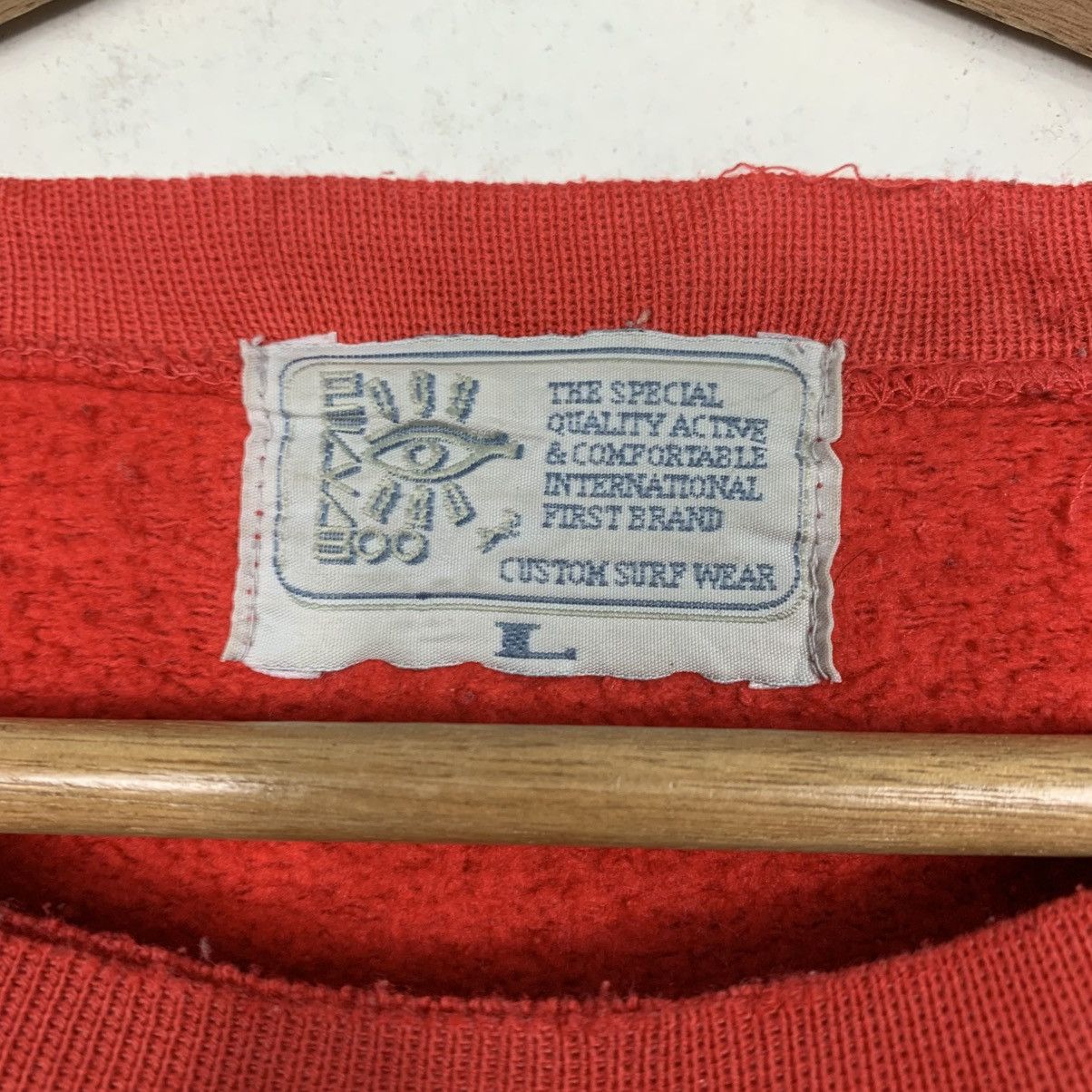 Japanese Brand Vintage Peakaboo Surf Wear Sweatshirt Size US L / EU 52-54 / 3 - 11 Thumbnail