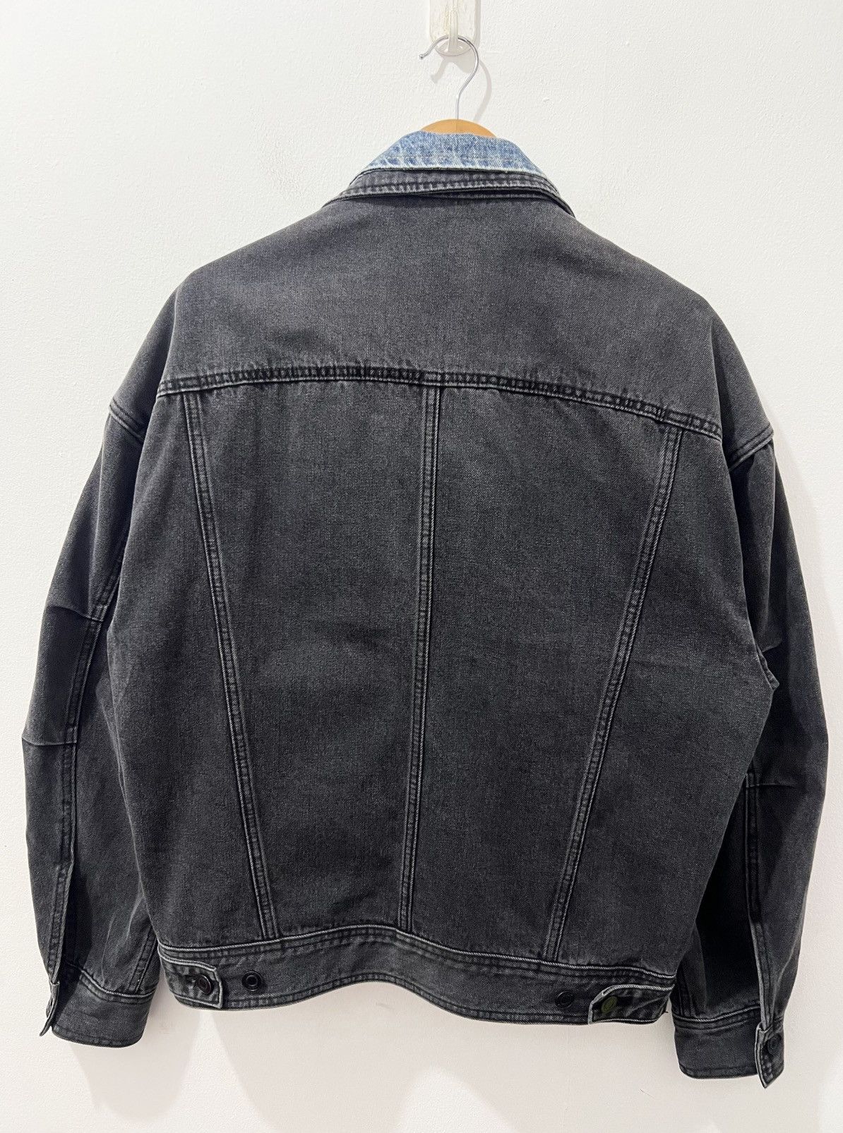 Juun.J Juun. J - S/S21 Layered Double Denim Trucker Jacket Size US S / EU 44-46 / 1 - 5 Thumbnail