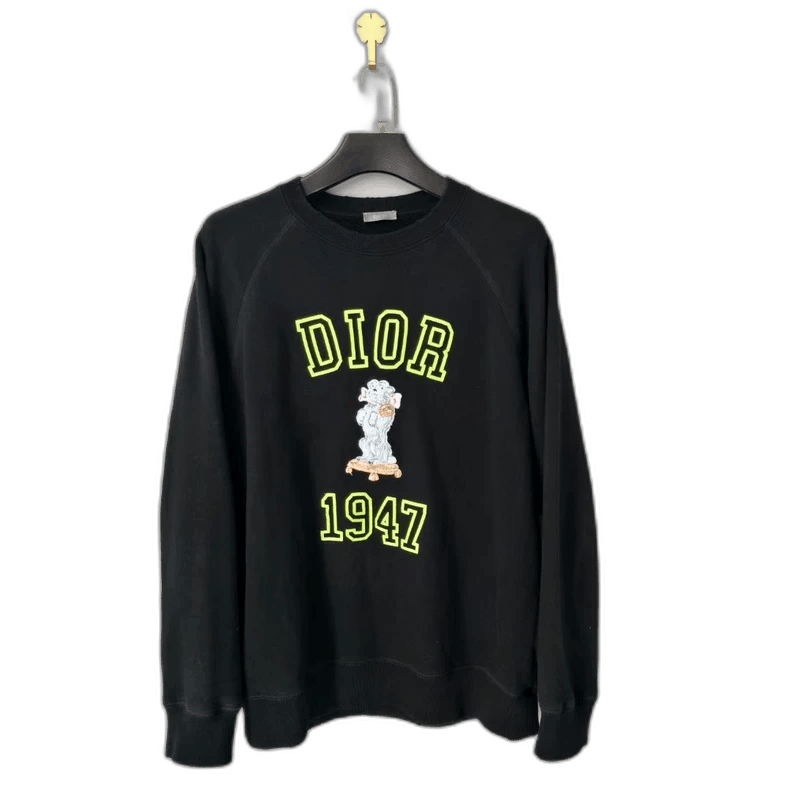 Dior DIOR Logo Embroidered Long Sleeve Sweatshirt-yf Size US L / EU 52-54 / 3 - 1 Thumbnail