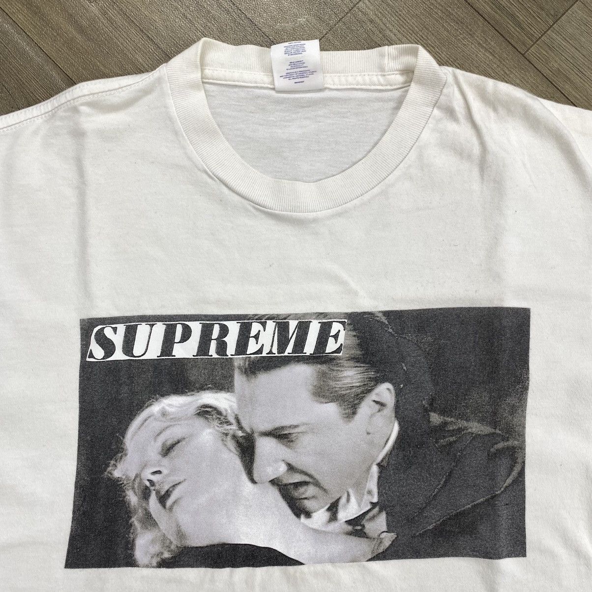 Supreme SS19 Supreme Bela Lugosi Dracula White Tee Small Size US S / EU 44-46 / 1 - 3 Thumbnail