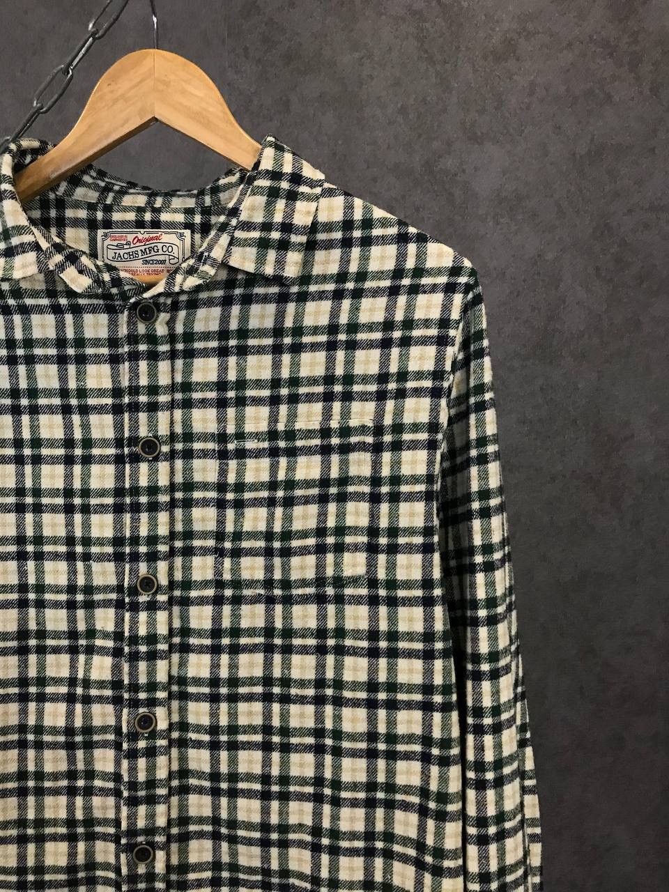 Designer Jachs New York flannel designer shirt Size US M / EU 48-50 / 2 - 2 Thumbnail