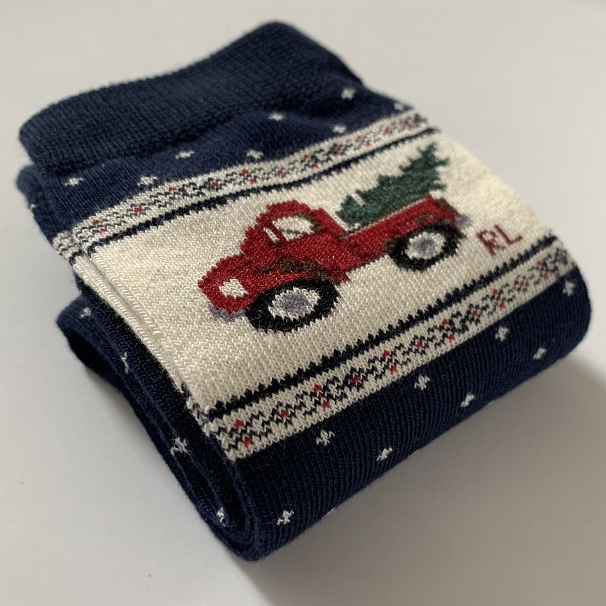 Ralph Lauren Ralph Lauren navy red truck socks Size ONE SIZE - 13 Thumbnail