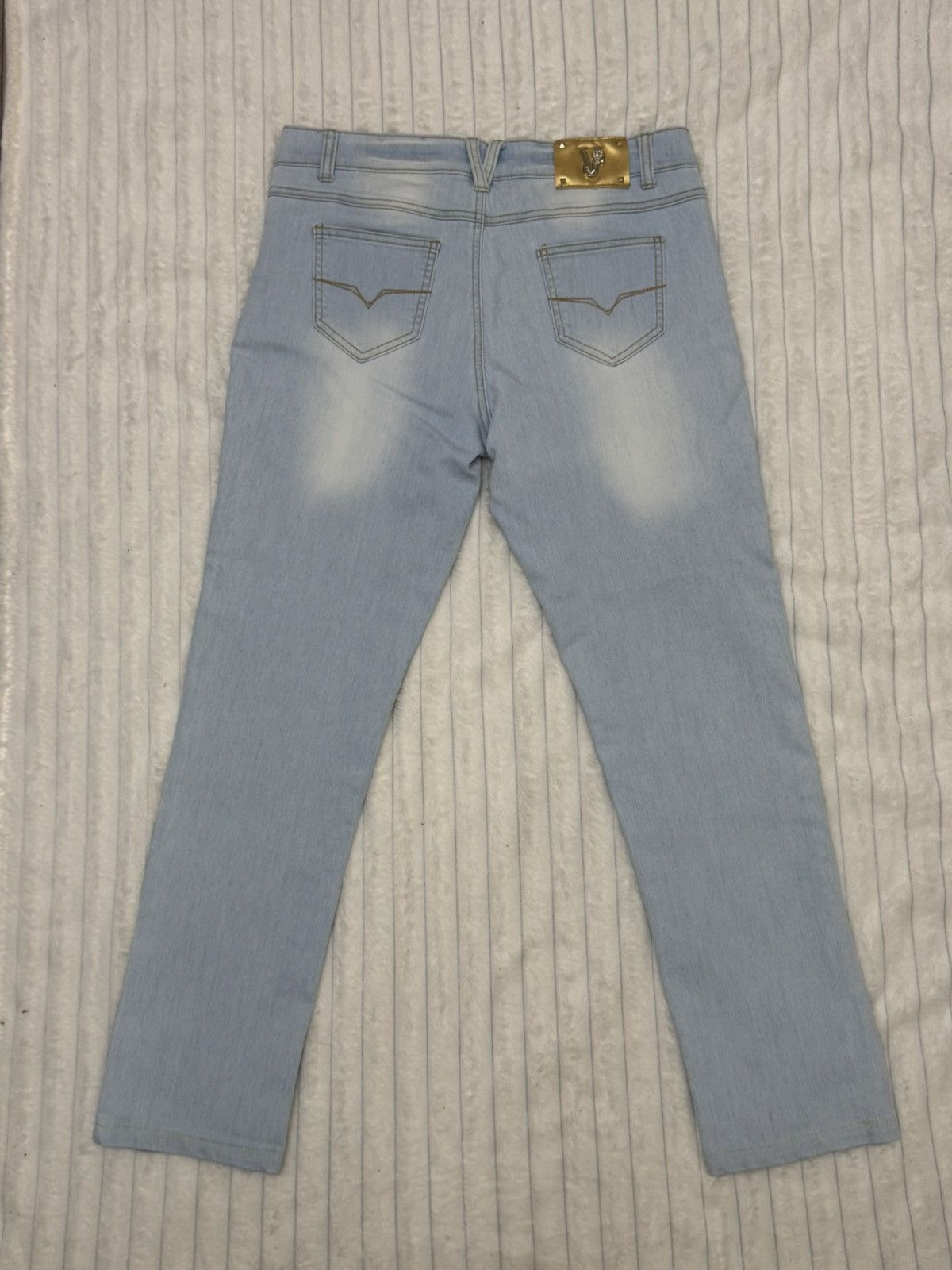Versace Versace Jeans Denim Straight Fit Y2K Logo Avant Garde Size US 32 / EU 48 - 1 Thumbnail