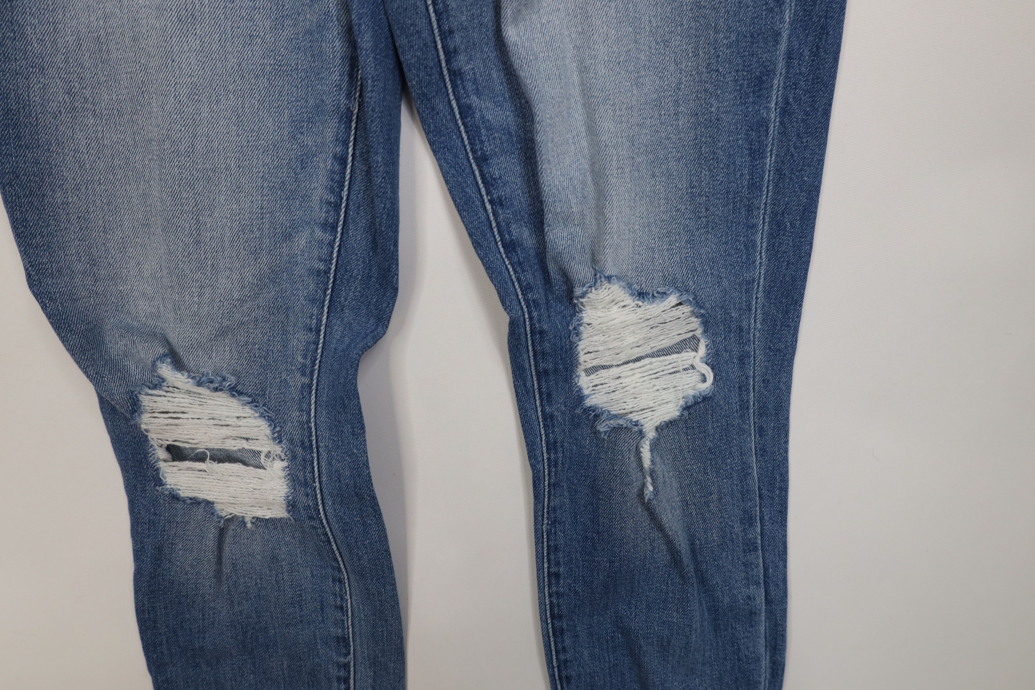 Vintage Buckle BKE Universal Fit High Rise Ankle Skinny Denim Jeans Size 25" / US 0 / IT 36 - 6 Thumbnail