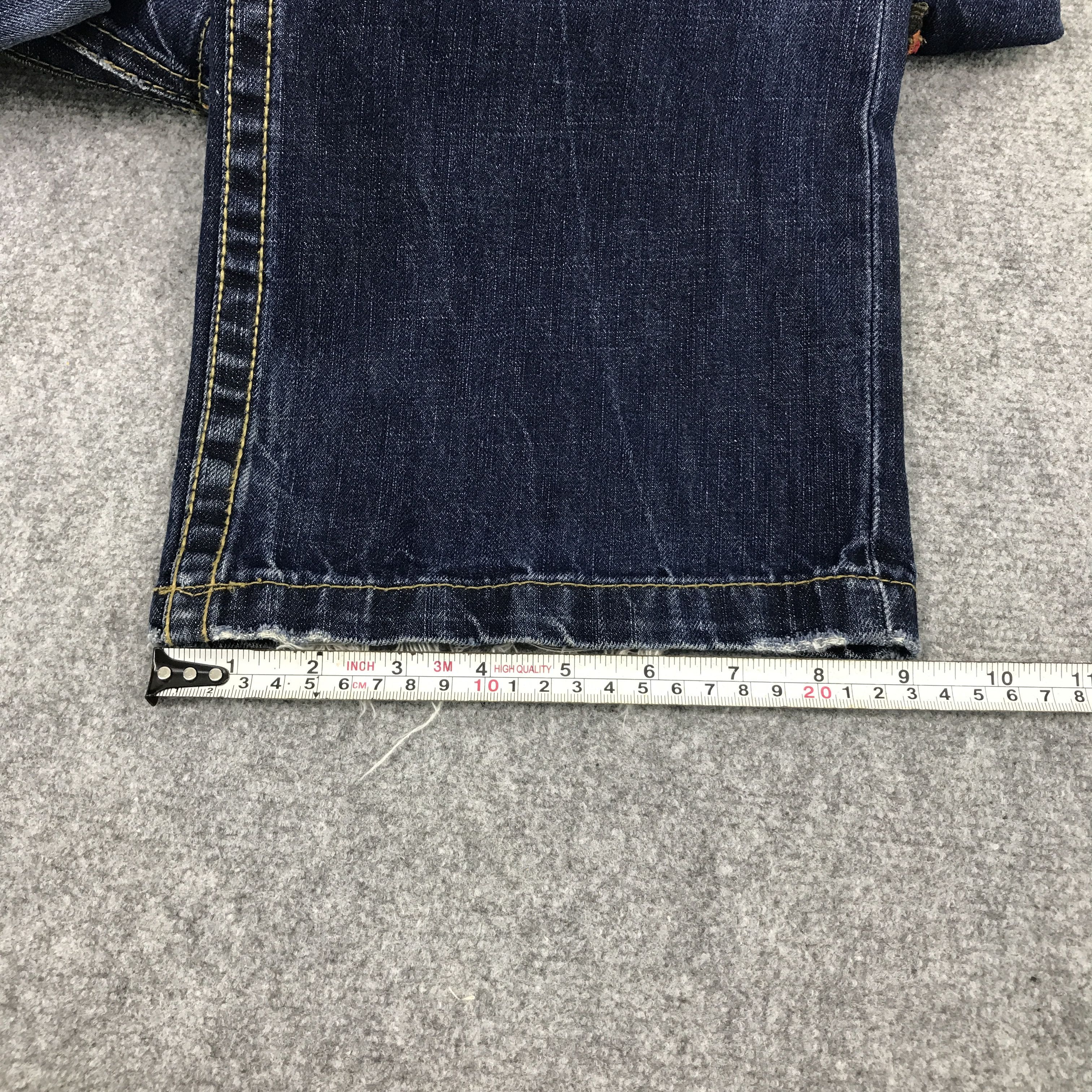 Japanese Brand JAPAN STYLE LOLITA DISTRESSED DENIM JEAN Size US 34 / EU 50 - 13 Thumbnail