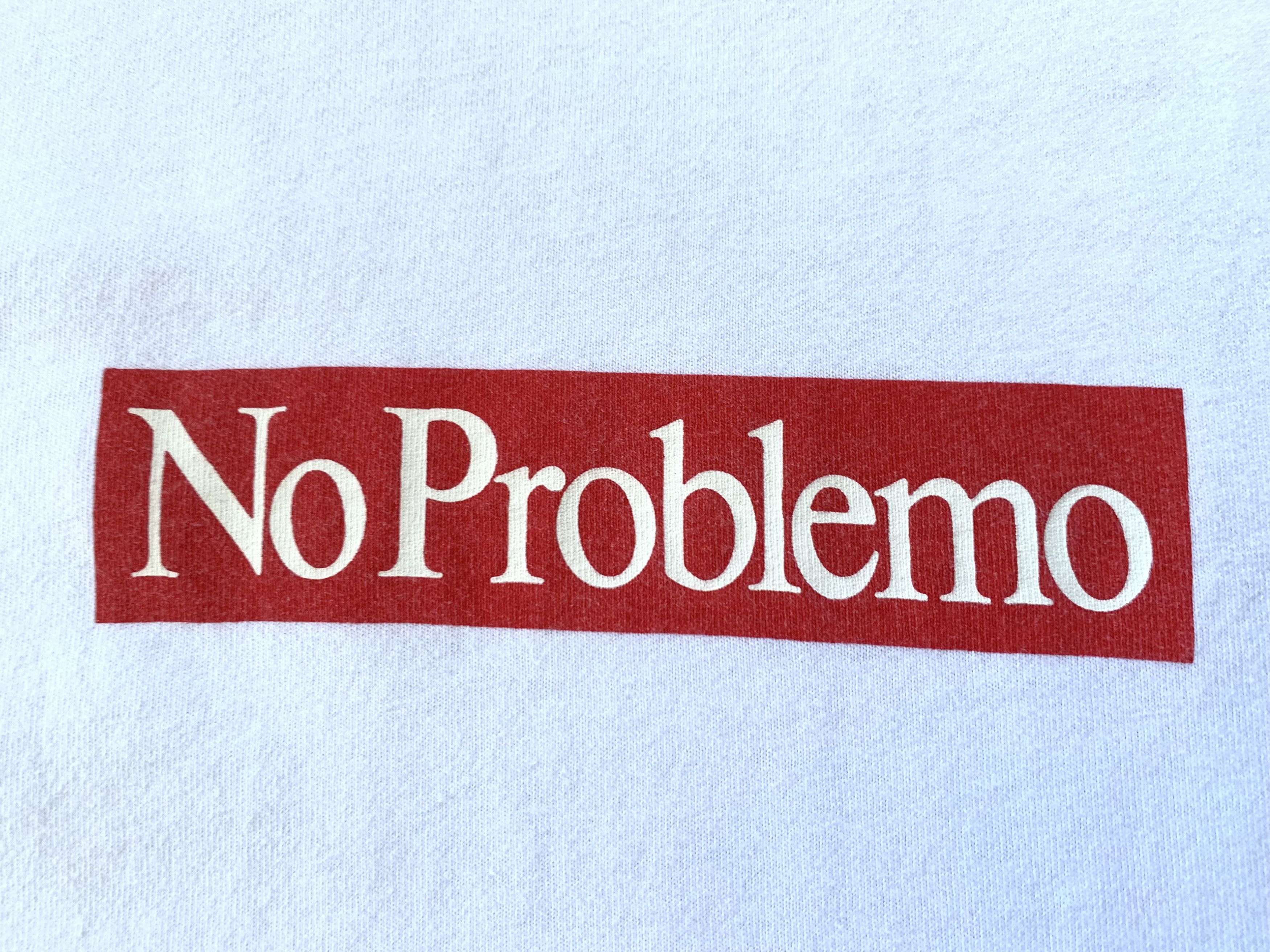 Aries Aries No Problemo Printed Cotton T Shirt Size US L / EU 52-54 / 3 - 5 Thumbnail
