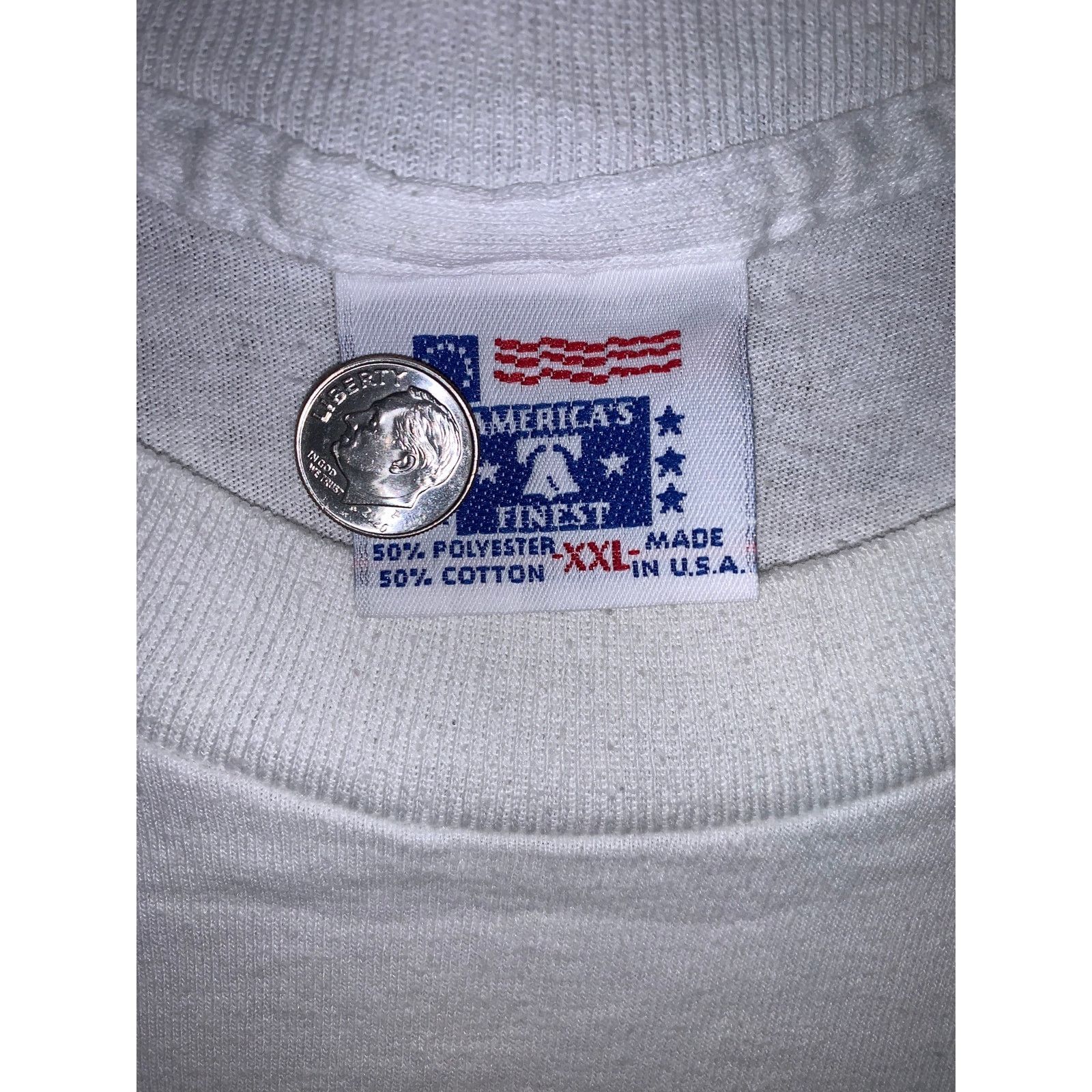 Other × Vintage 1987 I Survived The Big One T Shirt USA Single Stitch 2XL Size US XXL / EU 58 / 5 - 3 Thumbnail