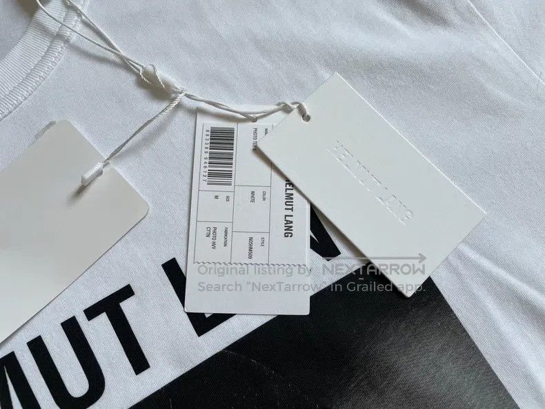 Helmut Lang HELMUT LANG Short-Sleeve T-Shirt Size US M / EU 48-50 / 2 - 7 Thumbnail