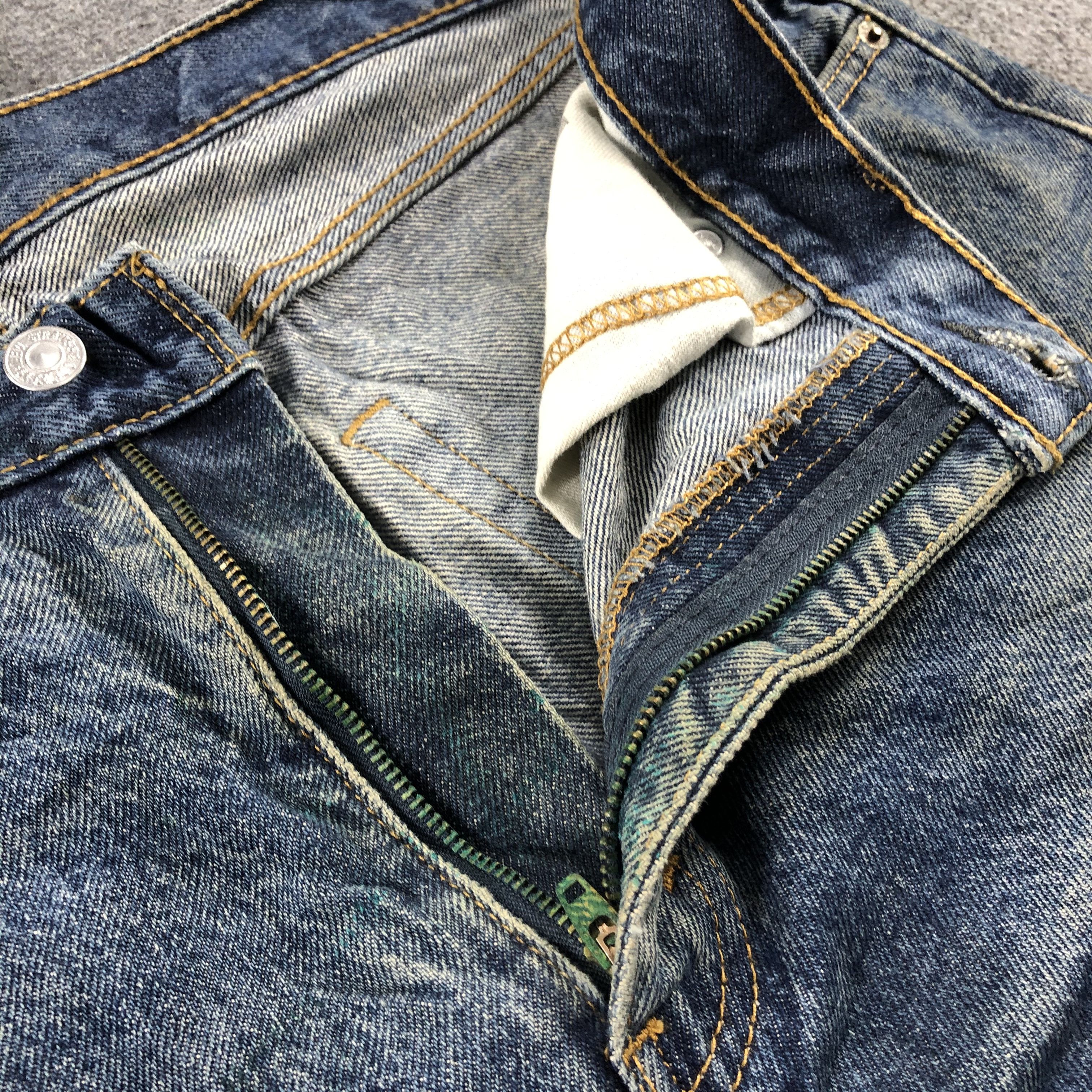 Levi's Vintage Blue Wash Levis 505 Jeans-J2656 Size US 36 / EU 52 - 9 Thumbnail