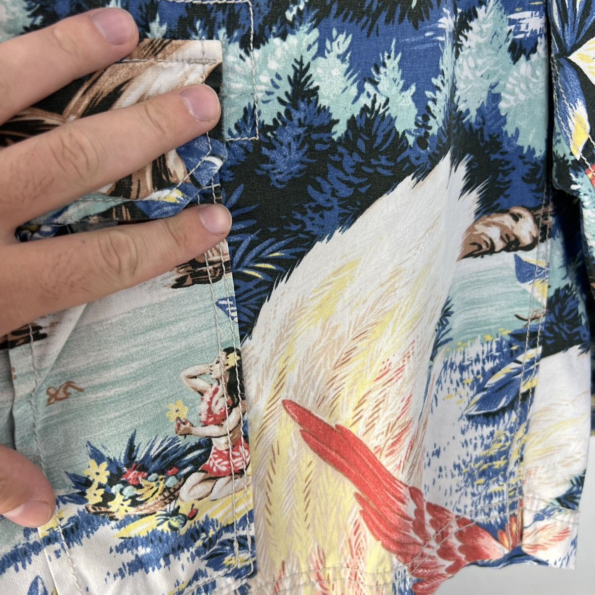 Denim & Supply Ralph Lauren Vintage Y2K Denim & Supply Ralph Lauren Floral Cargo Shorts Size US 31 - 4 Thumbnail