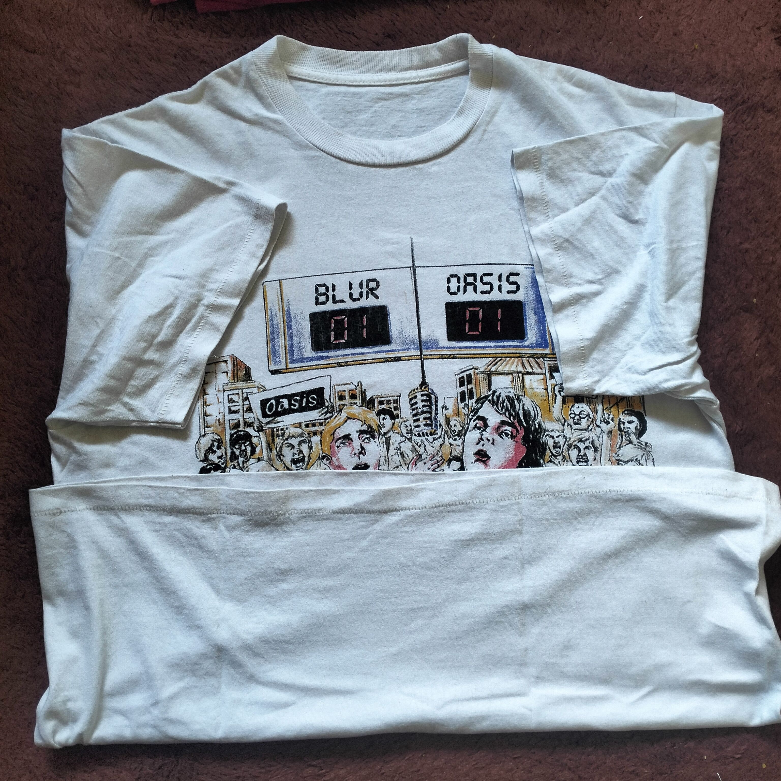 Band Tees × Vintage Blur Oasis Shirt Size US L / EU 52-54 / 3 - 5 Thumbnail