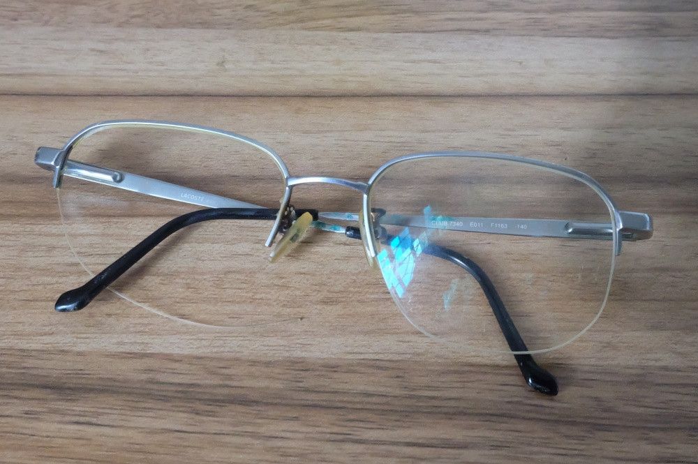 Lacoste Lacoste Club 7340 E011 Half Rim Eyeglasses – Made in France Size ONE SIZE - 1 Thumbnail