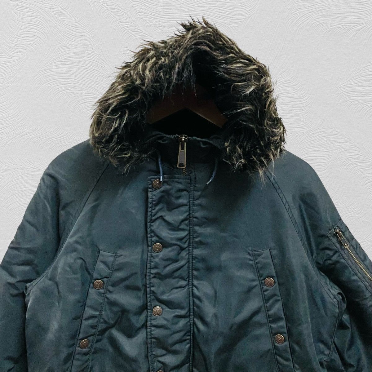 Smith's American Vintage smiths american jacket fur hoodie Size US L / EU 52-54 / 3 - 3 Thumbnail