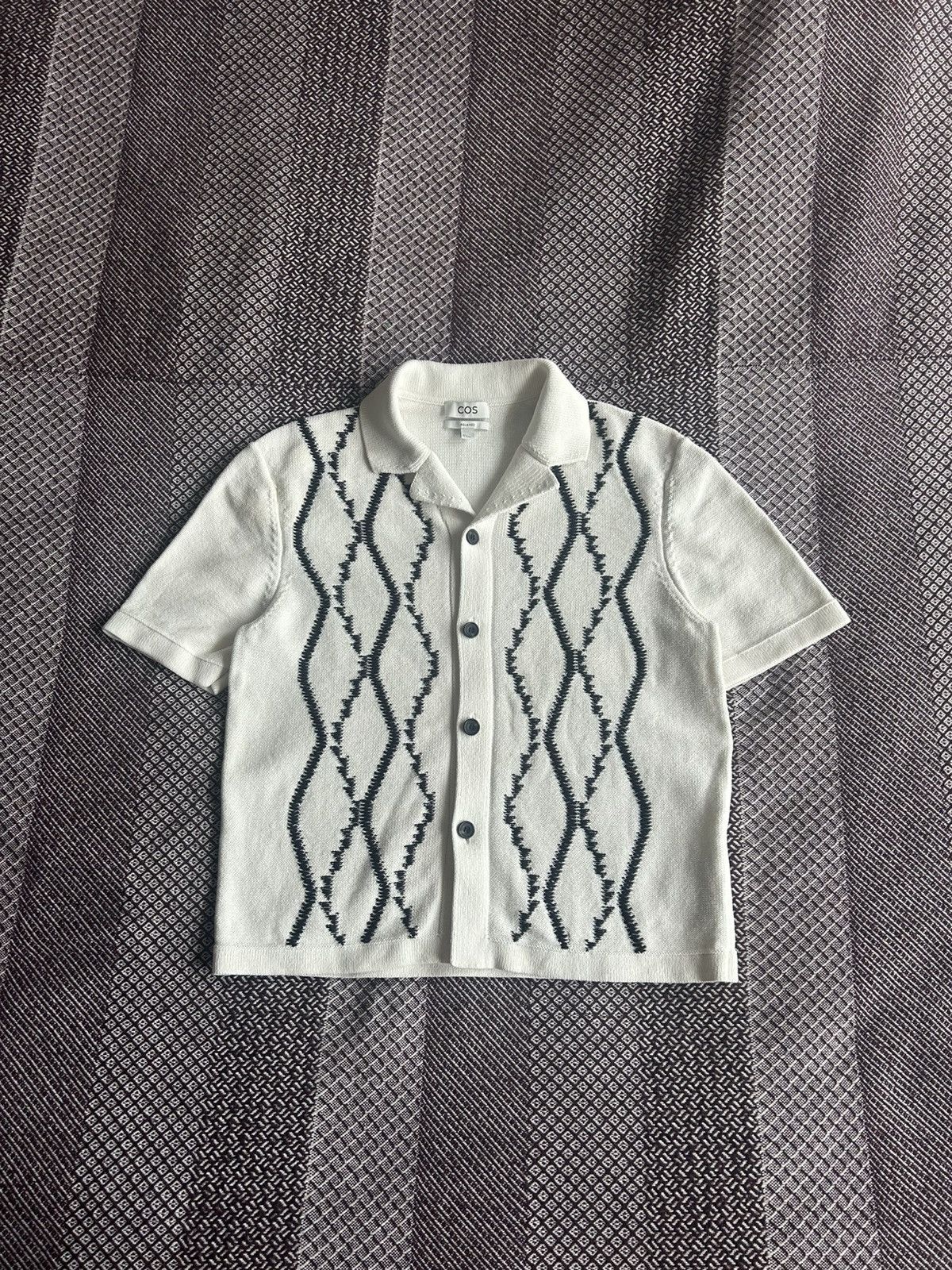 Cos COS Old Money Style Polo T-shirt Mens Relaxed Fit Size S / M Size US M / EU 48-50 / 2 - 1 Thumbnail