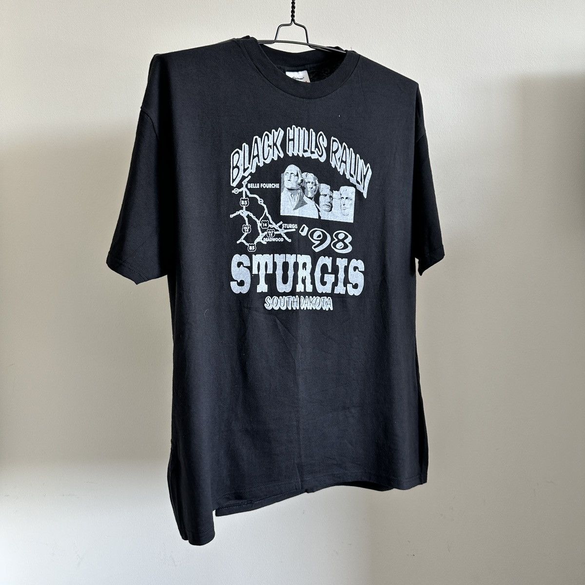 Harley Davidson × Vintage Vintage 1998 Sturgis Harley Davidson Choppers Bike T-Shirt Size US XL / EU 56 / 4 - 3 Thumbnail