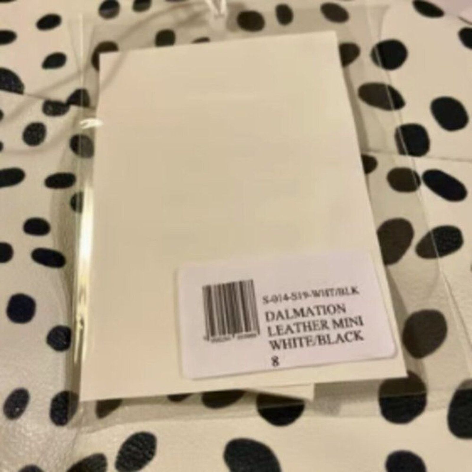 16Arlington 16Arlington Printed leather mini skirt black and white Size 27" / US 4 / IT 40 - 4 Thumbnail