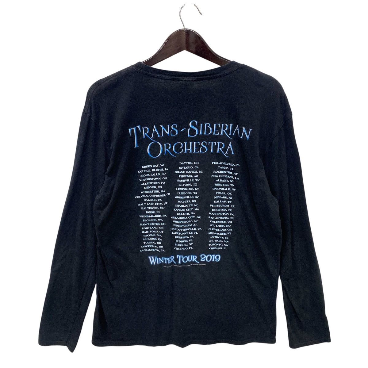 Band Tees 💥TRANS-SIBERIAN ORCHESTRA symphonic metal band 2019 shirt Size US L / EU 52-54 / 3 - 2 Thumbnail