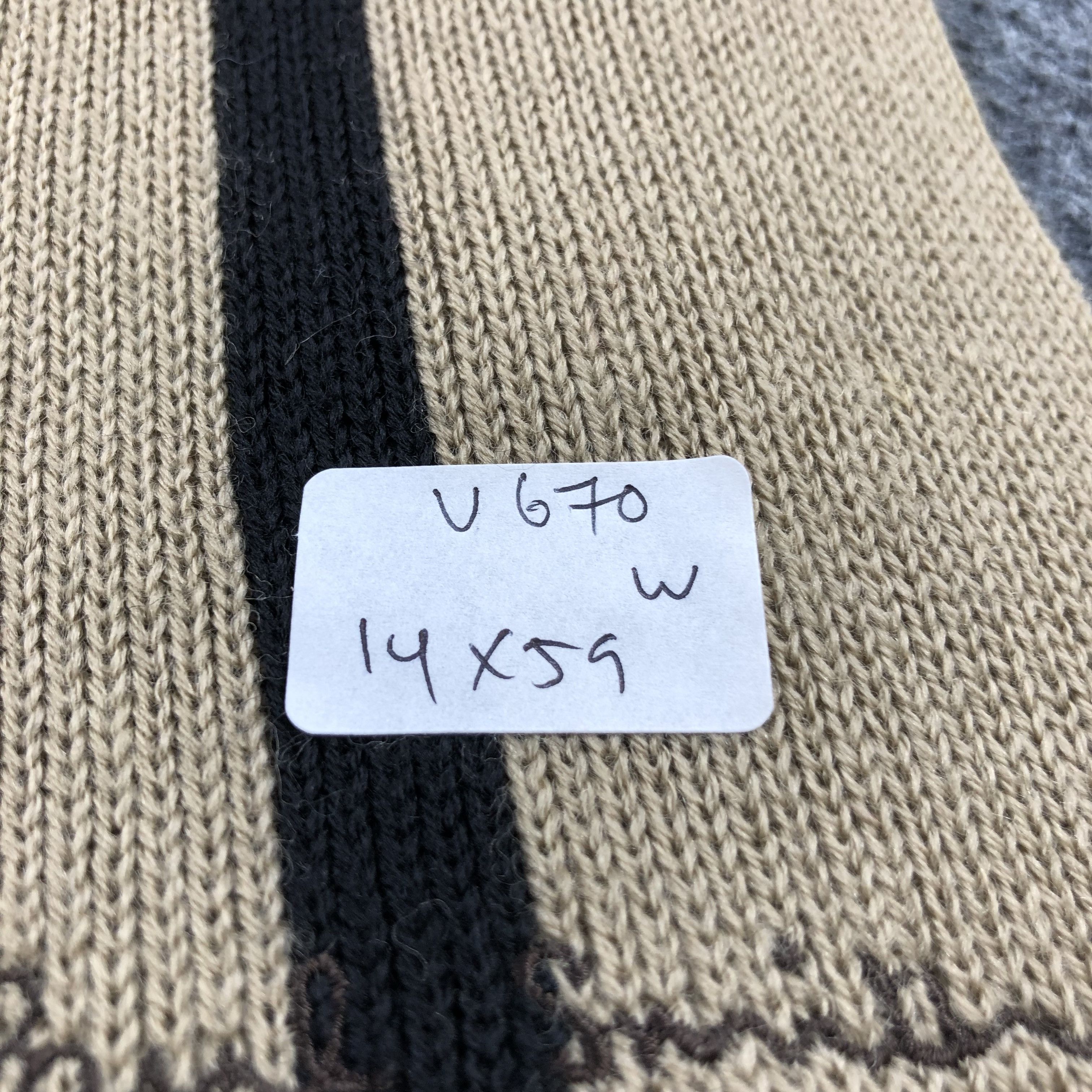 Paul Smith Paul Smith Striped Knit Wool Scarf Muffler V670 Size ONE SIZE - 7 Thumbnail