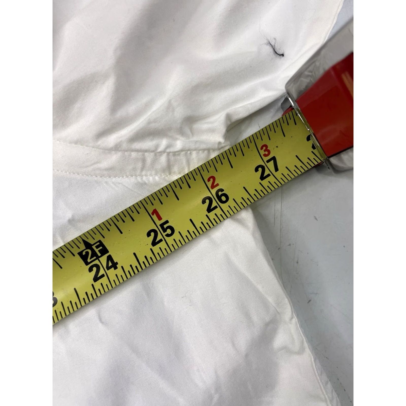Vintage Gitman Bros Dress Shirt 17.5 34 White Tailored Fit Bib French Cuff USA Shirt Mens Regular Long Sleeve Collar Point Classic Solid Cotton Vintage Size US S / EU 44-46 / 1 - 7 Thumbnail