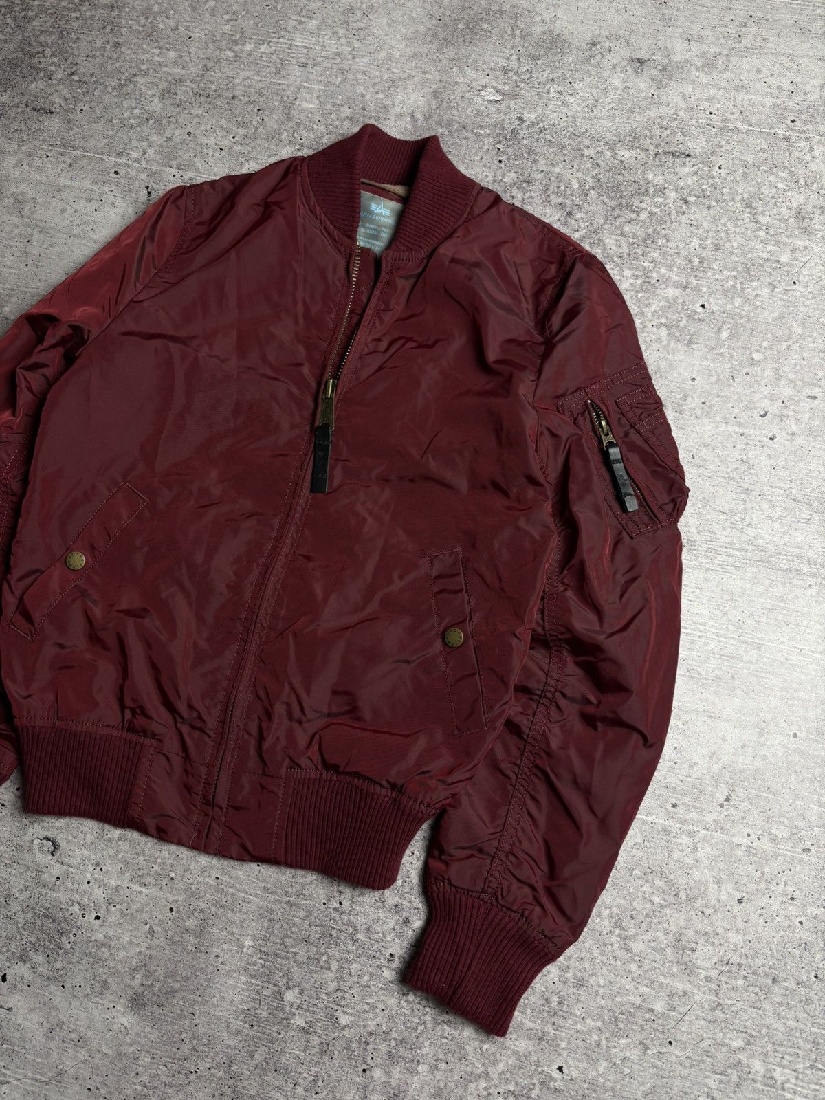 Alpha Industries Alpha Industries Nylon Bomber Jacket Size S / US 4 / IT 40 - 2 Thumbnail