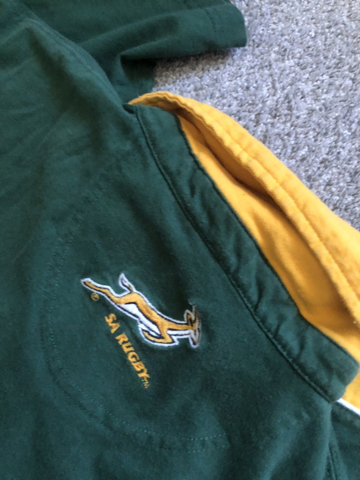 Rugby Ralph Lauren × Vintage SOUTH AFRICA SPRINGBOKS RUGBY SHIRT Size US XXL / EU 58 / 5 - 5 Thumbnail