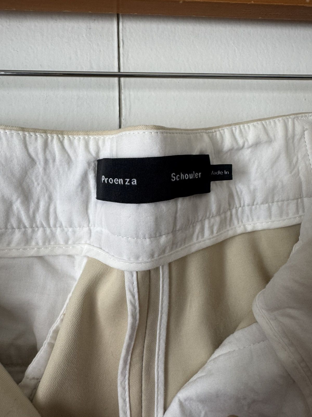 Proenza Schouler Proenza Schouler Khaki Wide- Leg Pants Size 30" / US 8 / IT 44 - 5 Thumbnail