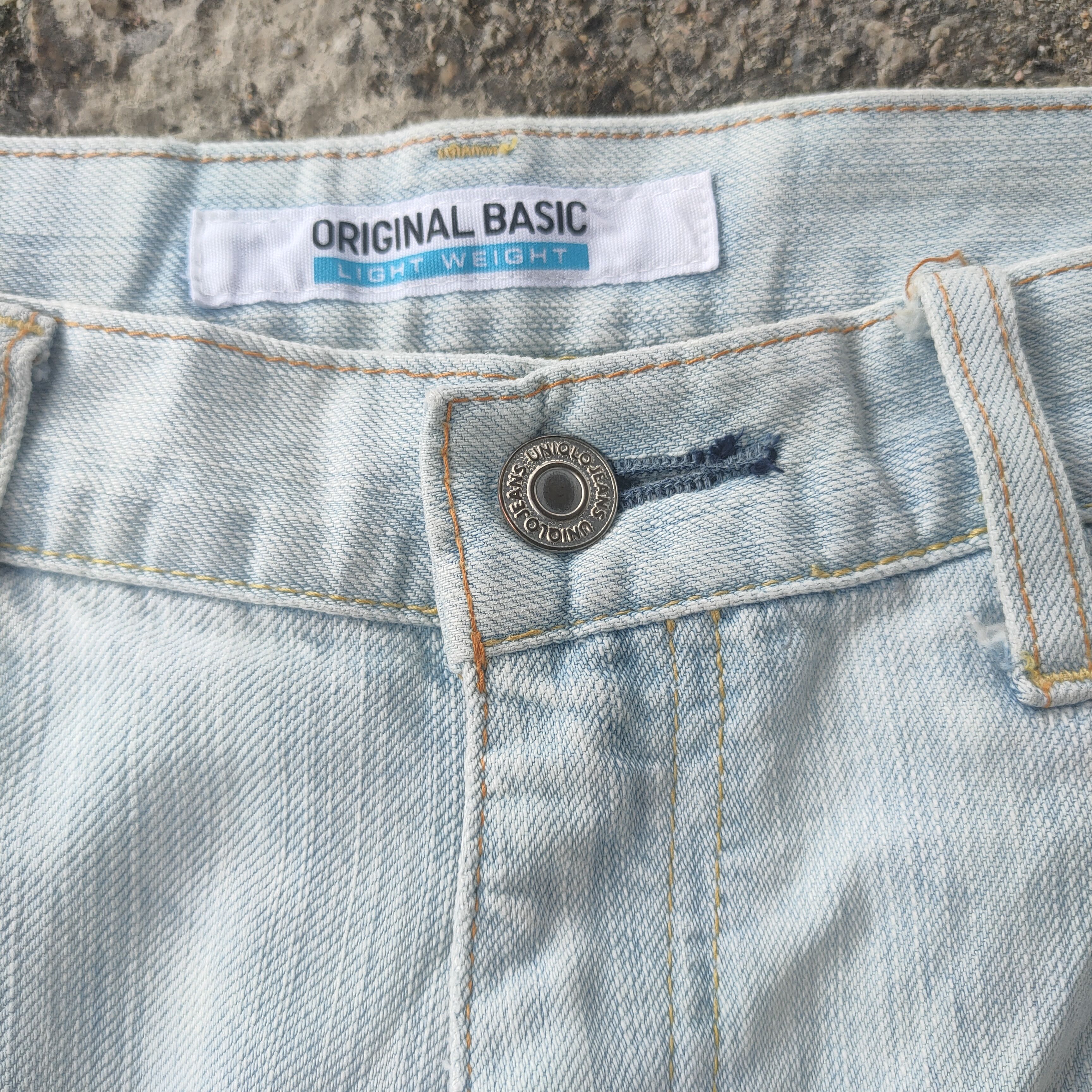 Japanese Brand VINTAGE JAPANESE S002 FADED LIGHT WASH JEANS DENIM PANTS Size US 34 / EU 50 - 5 Thumbnail