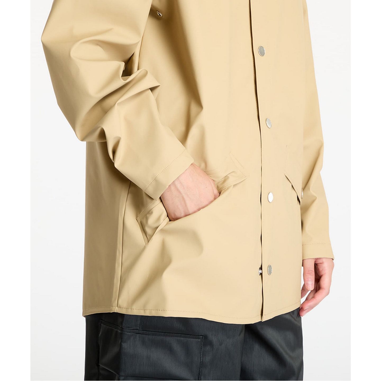 Rains Rains Waterproof Hooded Rain Jacket Dune Size L NWT Size L / US 10 / IT 46 - 5 Thumbnail