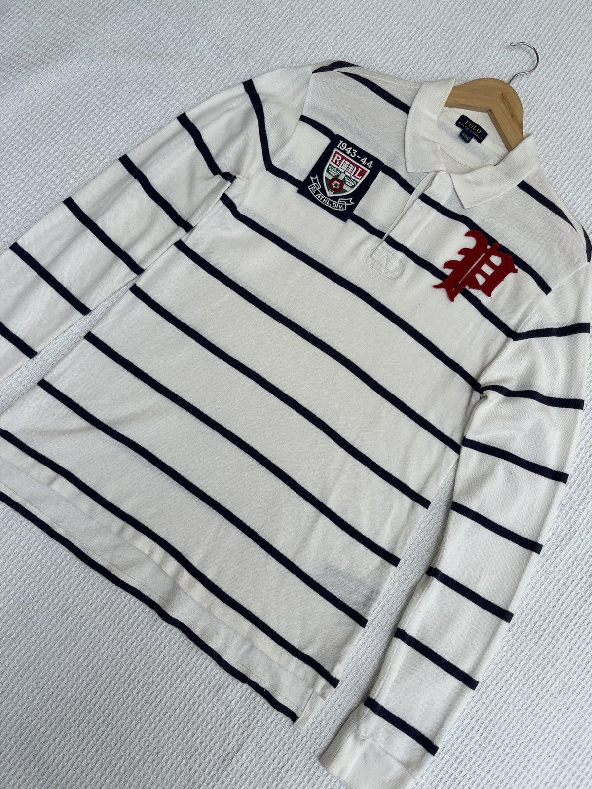 Polo Ralph Lauren Rare🔥 POLO RALPH LAUREN Long Sleeve T Shirt Size US M / EU 48-50 / 2 - 14 Thumbnail
