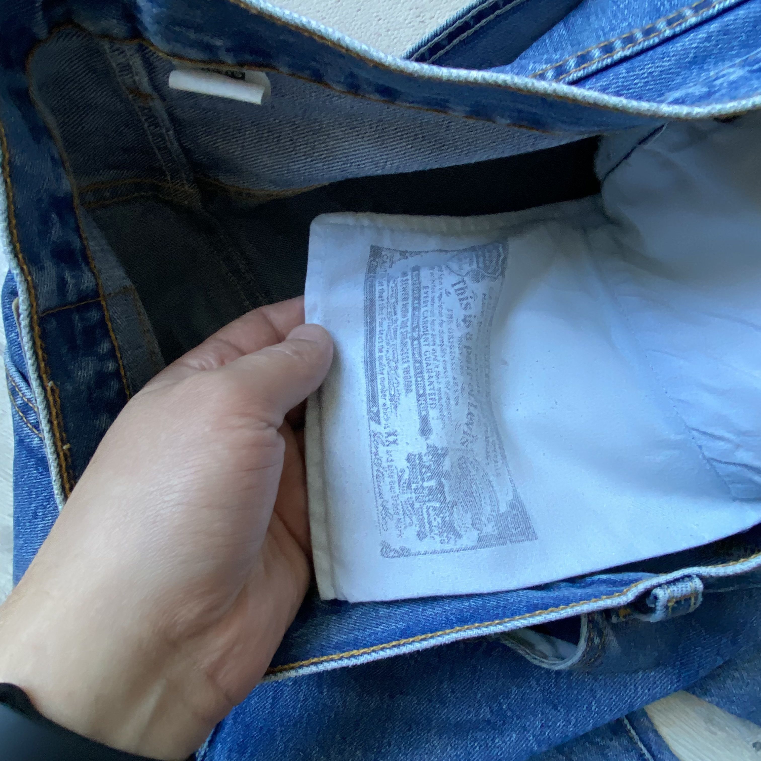 Levi's Vintage Clothing 👖 Vintage 90s Levis jeans 501 Denim pants Mde in Mexico Size US 34 / EU 50 - 7 Thumbnail