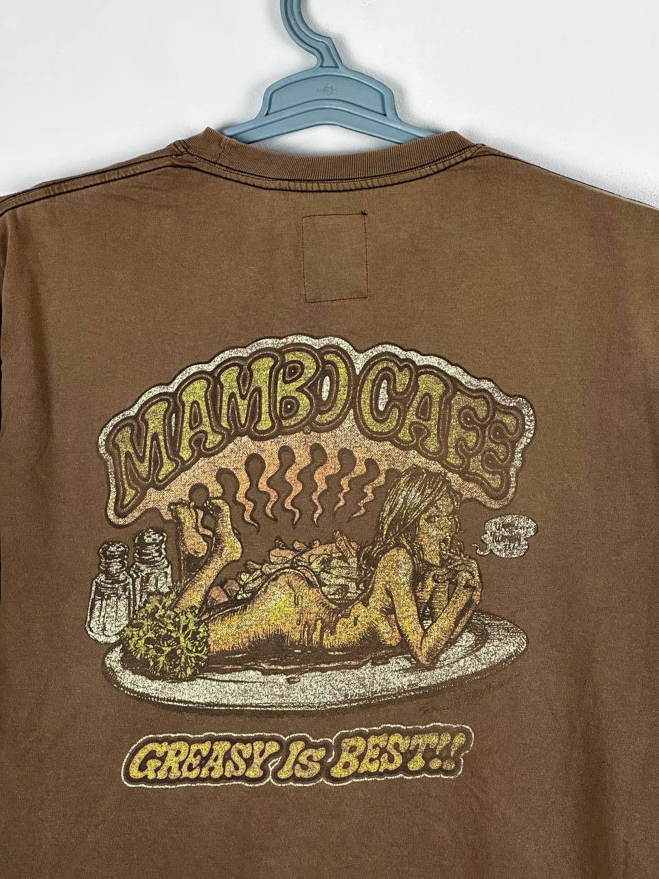 Mambo Vintage Rare 90s Mambo Surf Delux Necked Girl T-Shirt Size US L / EU 52-54 / 3 - 15 Thumbnail