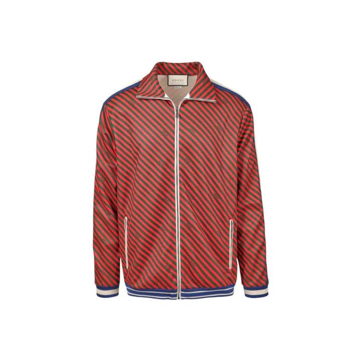Gucci Gucci Striped Print Long Sleeve Jacket Size US M / EU 48-50 / 2 - 1 Thumbnail