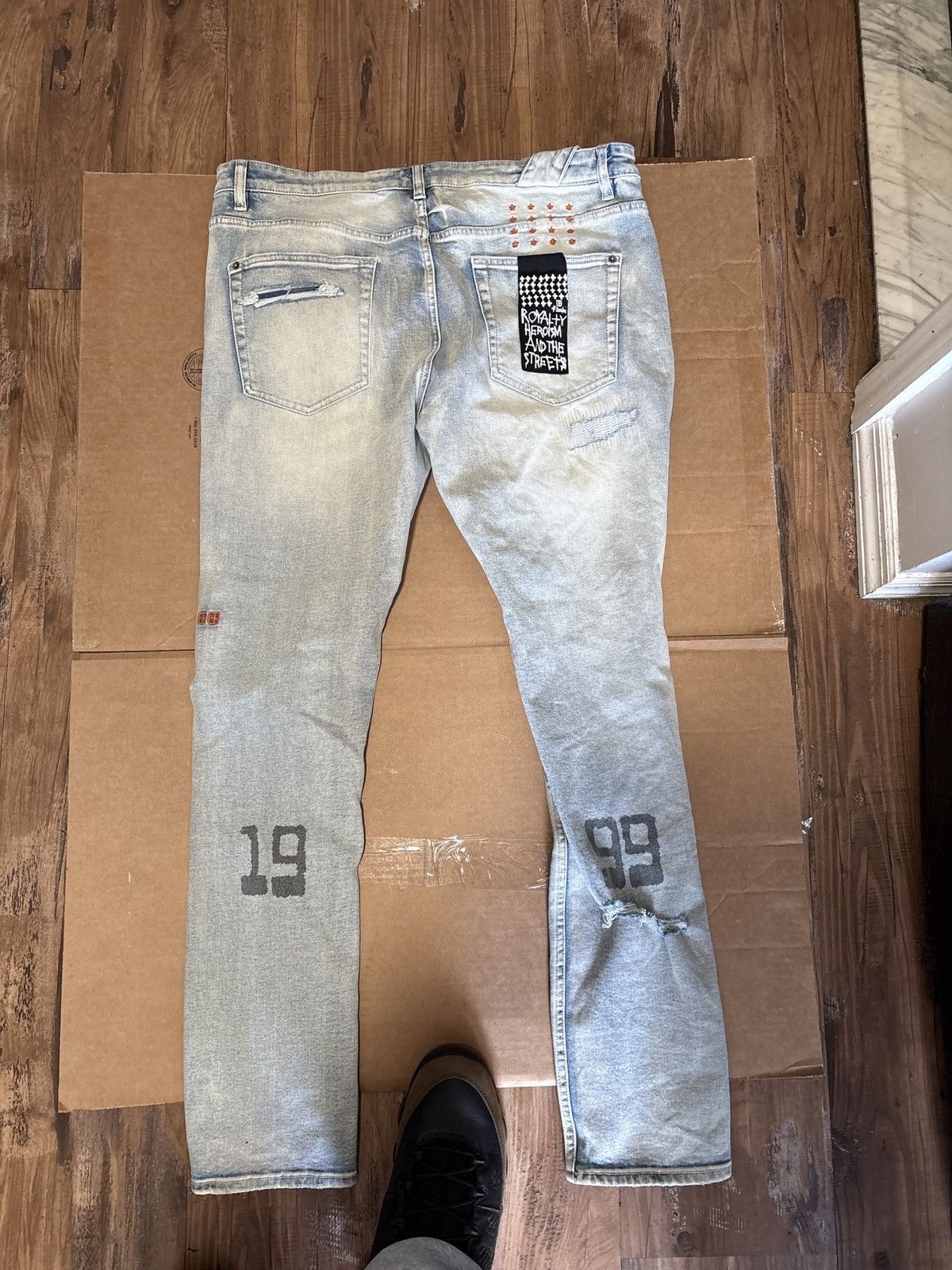 Ksubi Ksubi Ripped Jeans Size US 38 / EU 54 - 5 Thumbnail