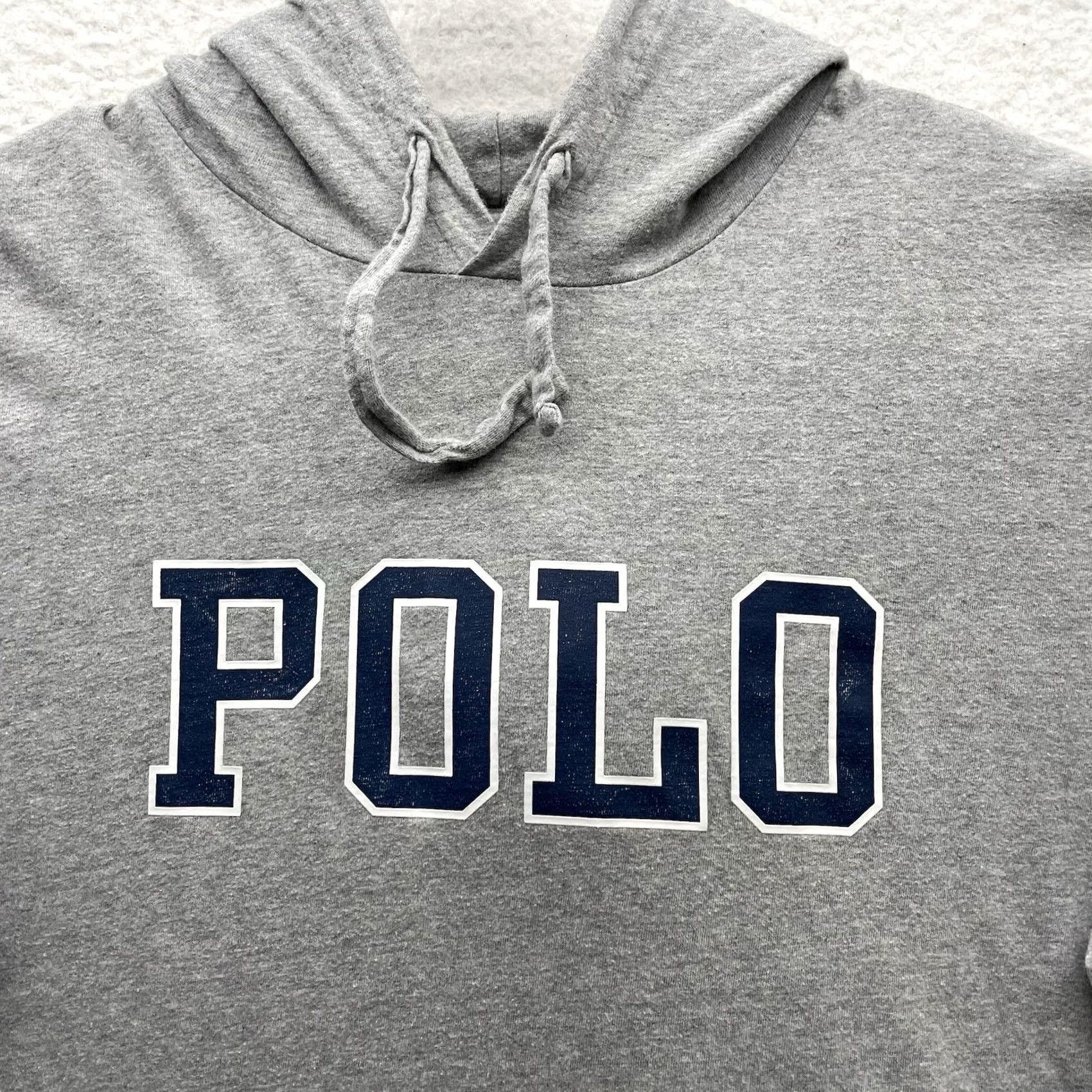 Polo Ralph Lauren Polo Ralph Lauren Shirt Mens L Gray Sweatshirt Big Logo Thin Lightweight Preppy Size US L / EU 52-54 / 3 - 2 Thumbnail